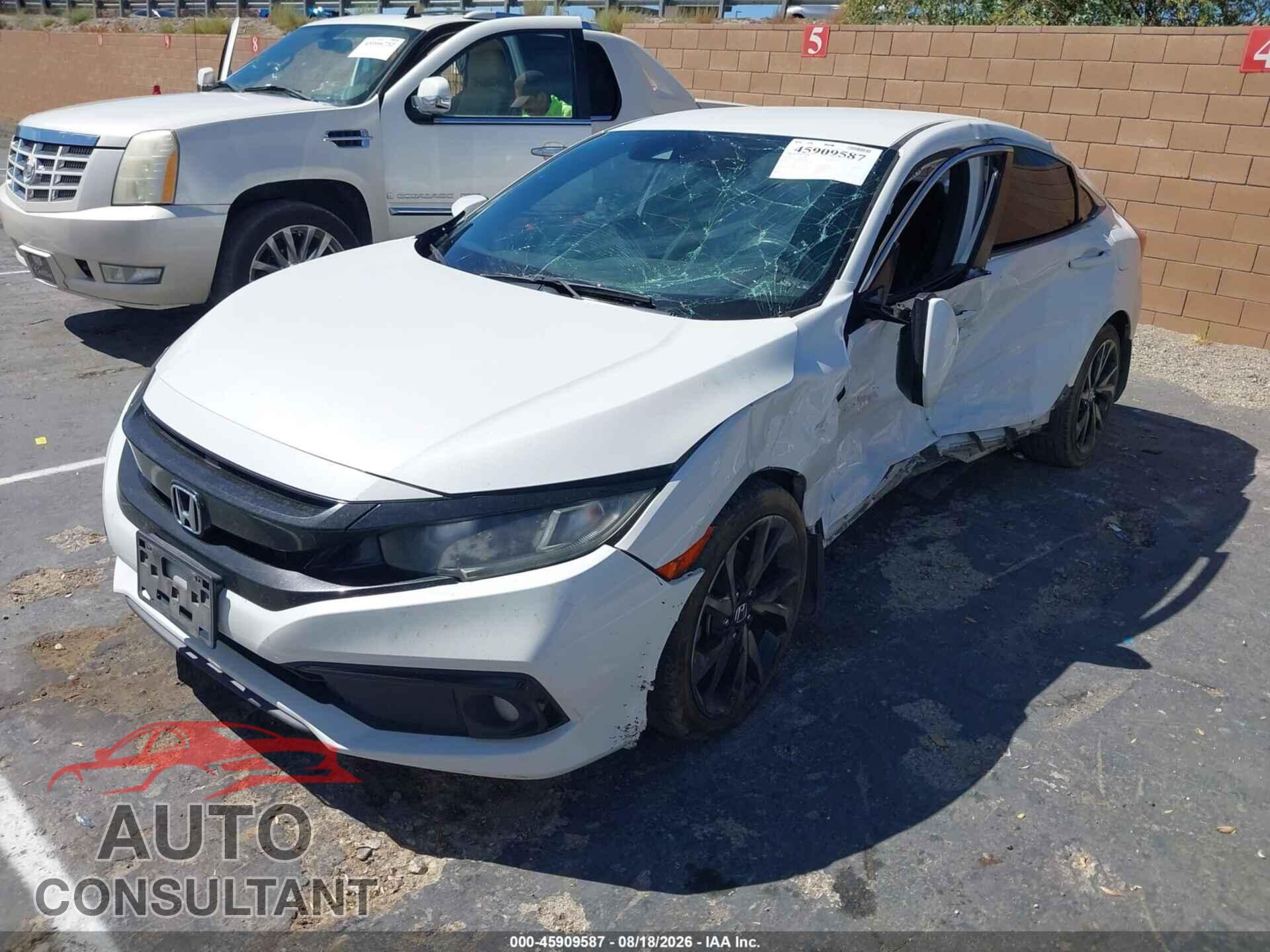 HONDA CIVIC 2019 - 2HGFC2F89KH564580