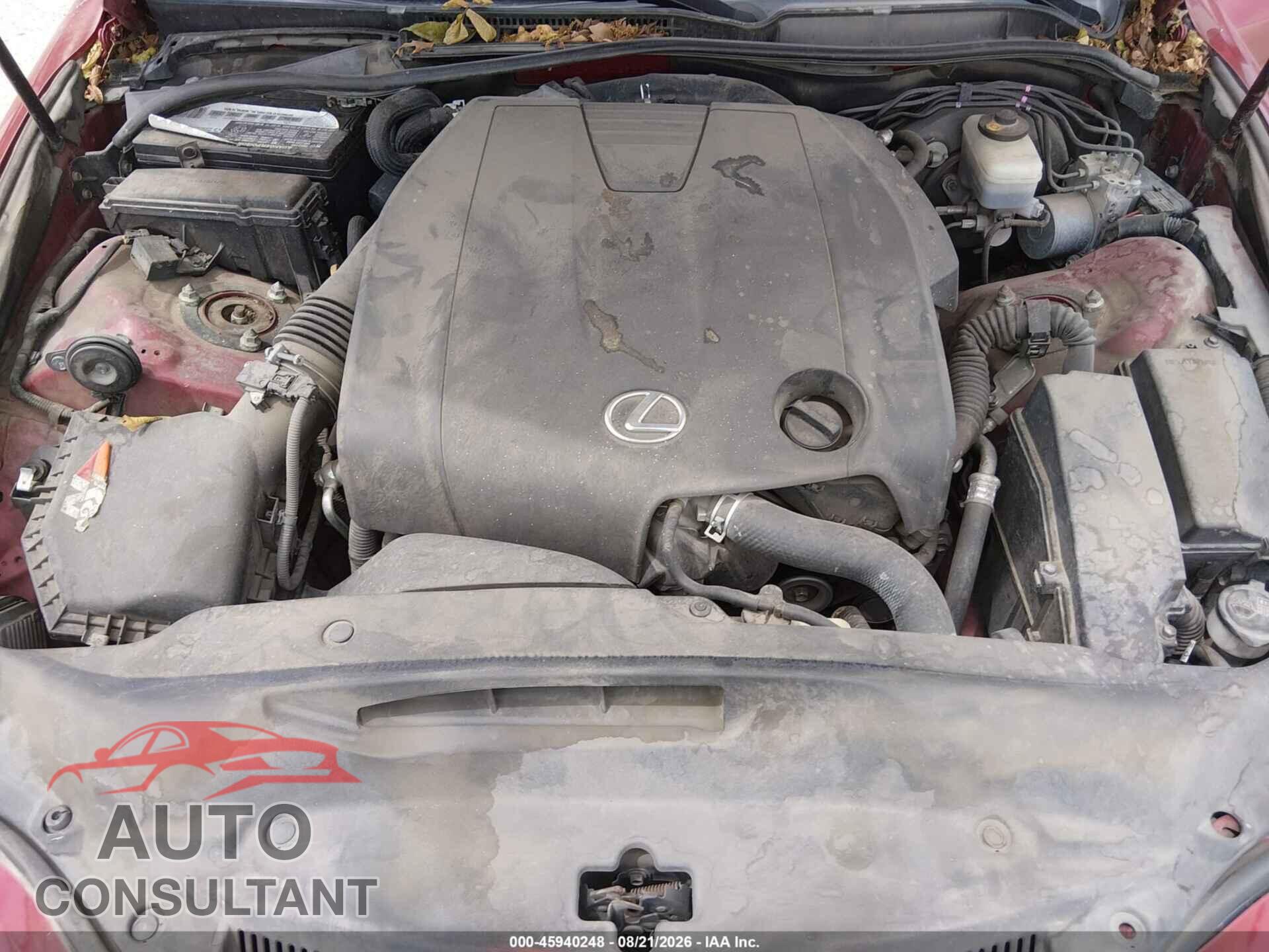 LEXUS IS 250 2014 - JTHBF1D20E5029337