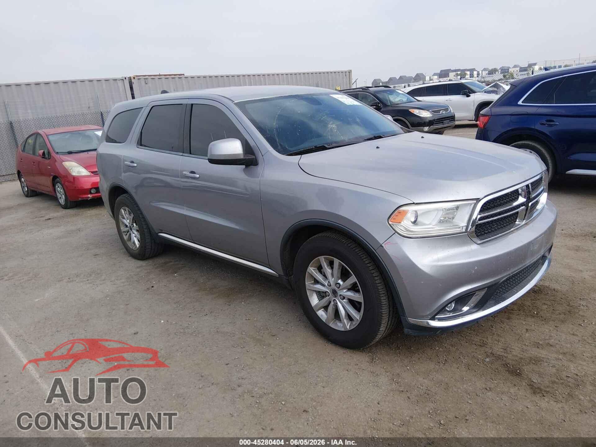 DODGE DURANGO 2019 - 1C4RDHAG5KC575654