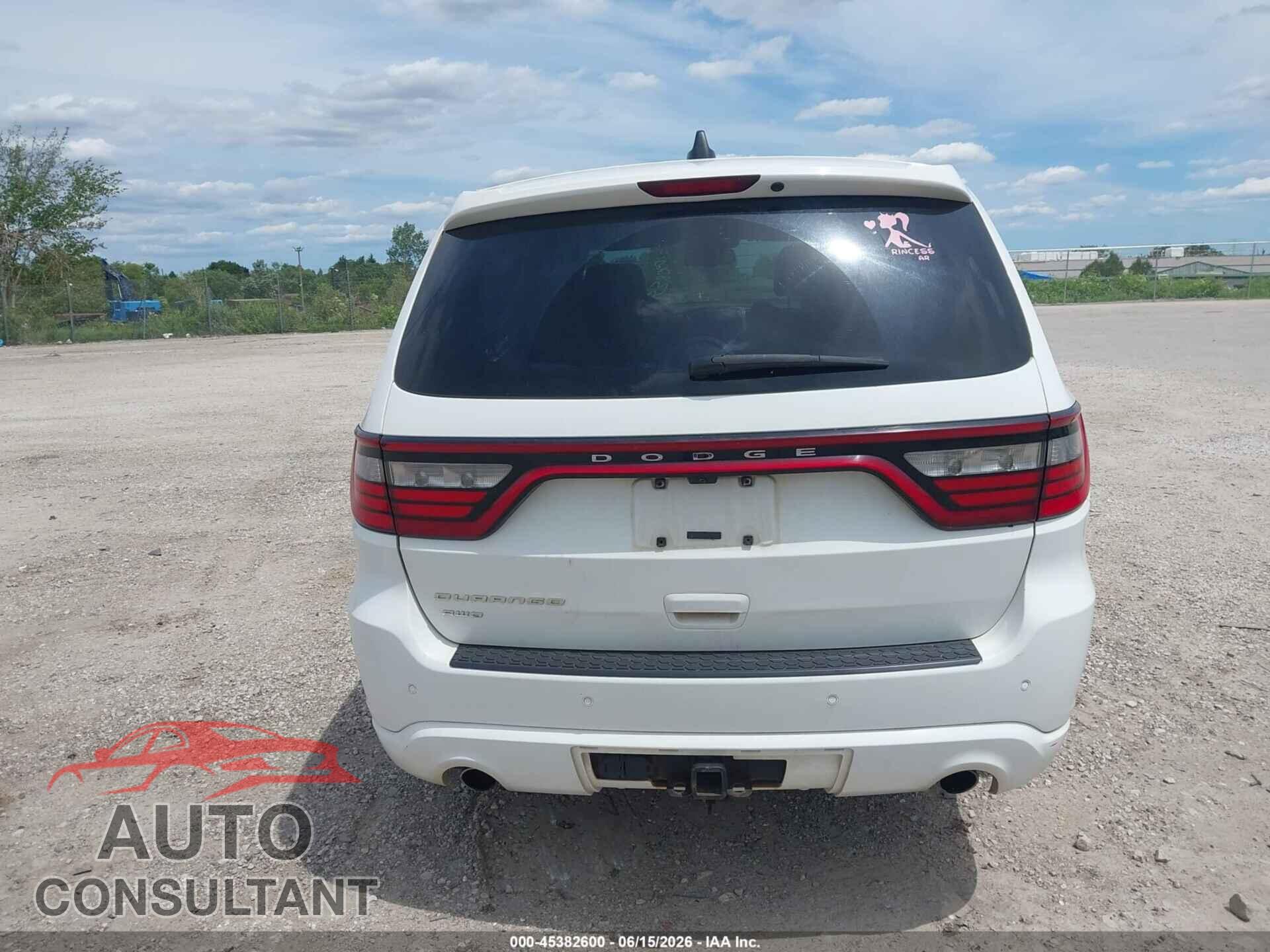DODGE DURANGO 2014 - 1C4RDJAG3EC591816
