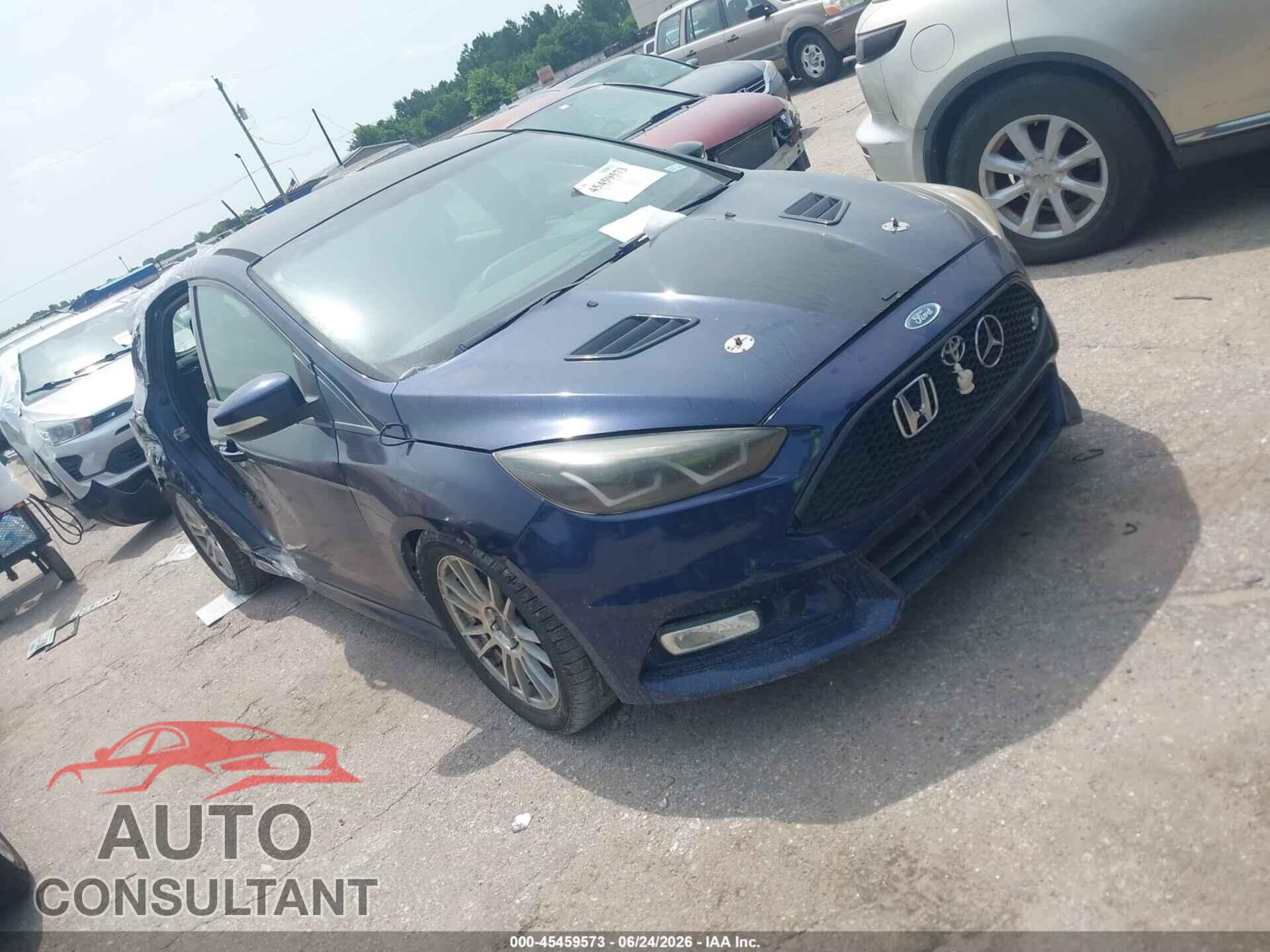 FORD FOCUS ST 2017 - 1FADP3L93HL244346