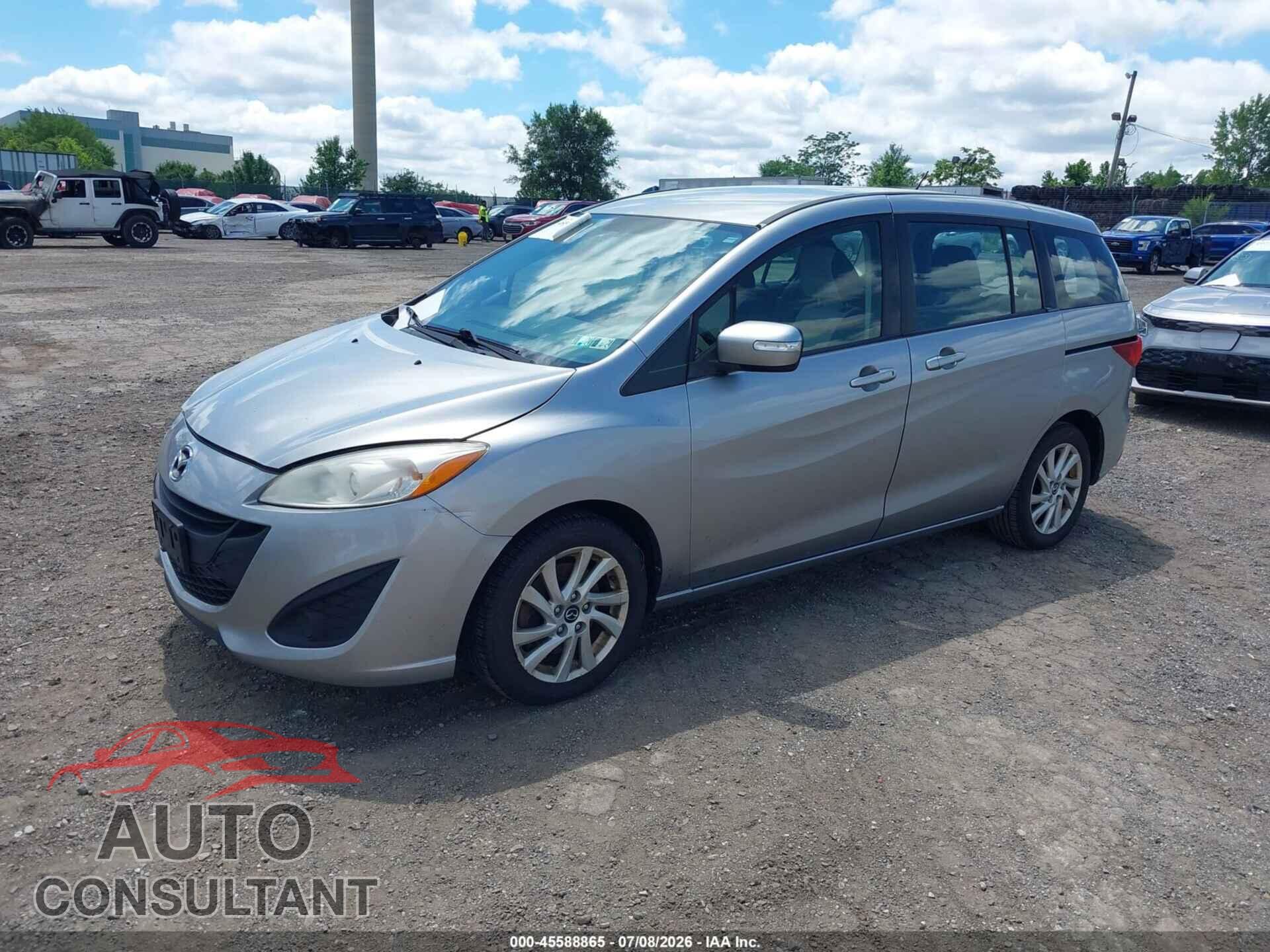 MAZDA MAZDA5 2013 - JM1CW2BL8D0147543