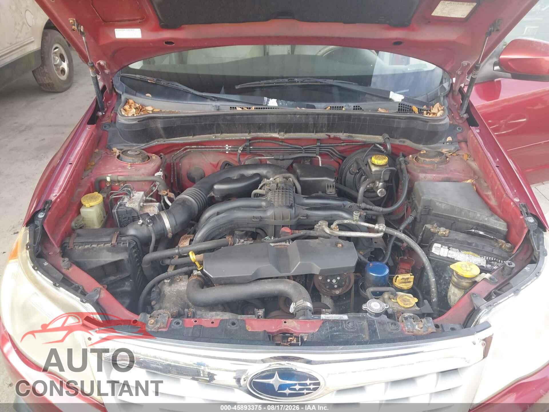 SUBARU FORESTER 2012 - JF2SHAEC4CH468847