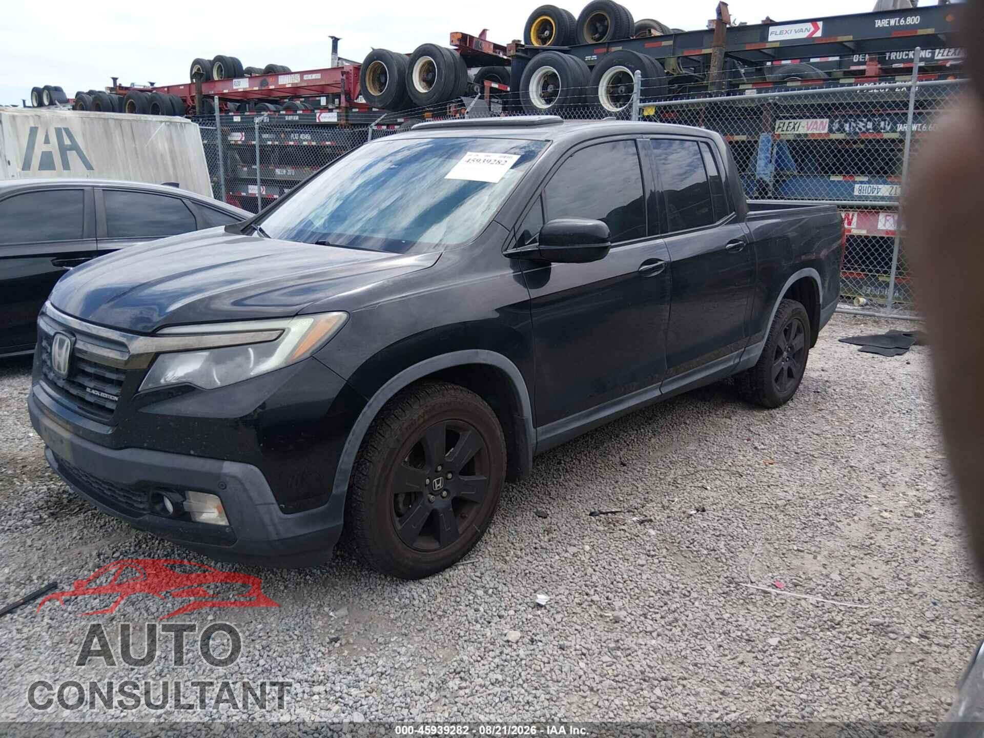 HONDA RIDGELINE 2017 - 5FPYK3F86HB006904