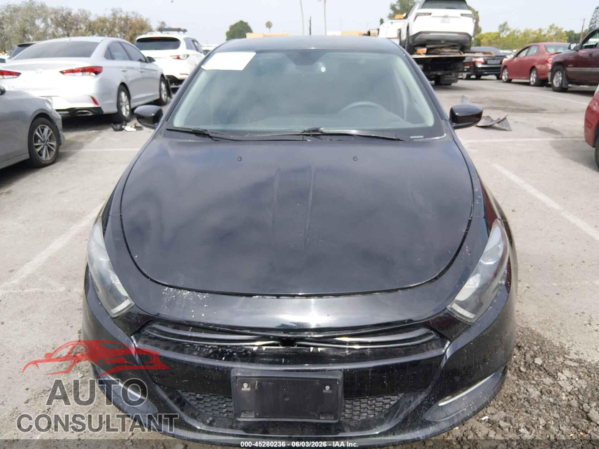 DODGE DART 2015 - 1C3CDFBB4FD310421