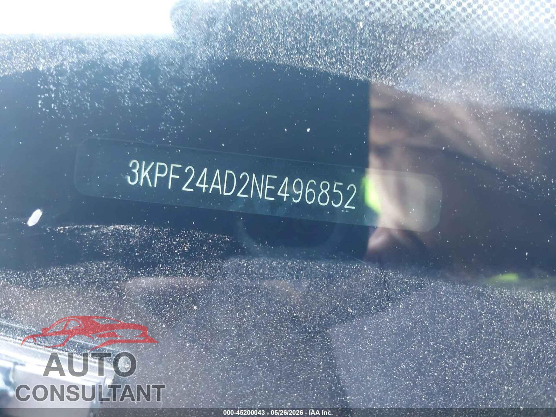 KIA FORTE 2022 - 3KPF24AD2NE496852