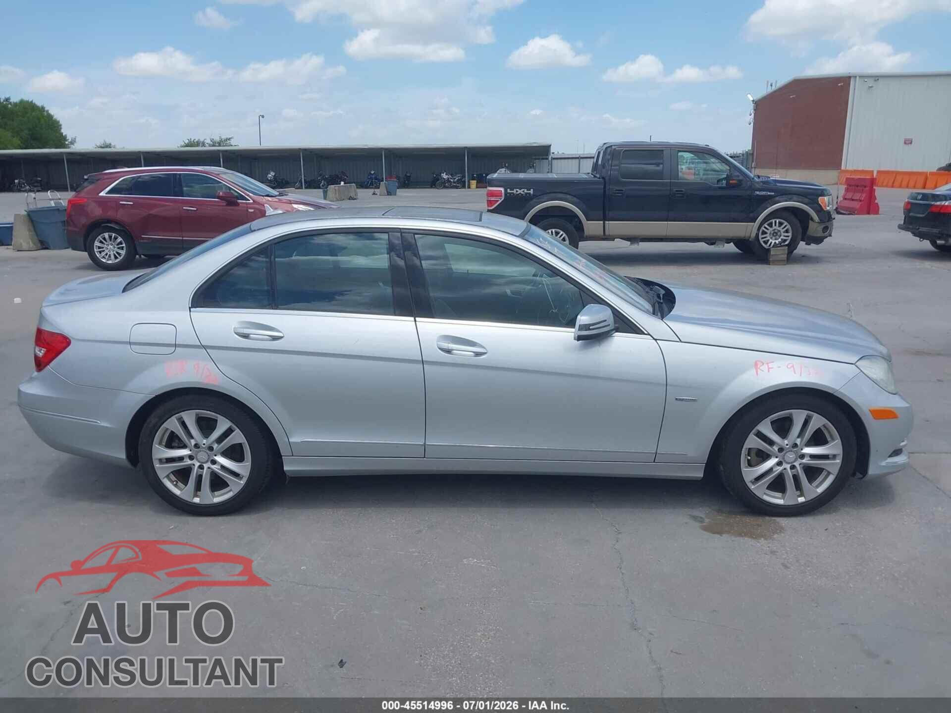 MERCEDES-BENZ C 250 2012 - WDDGF4HB8CA597798
