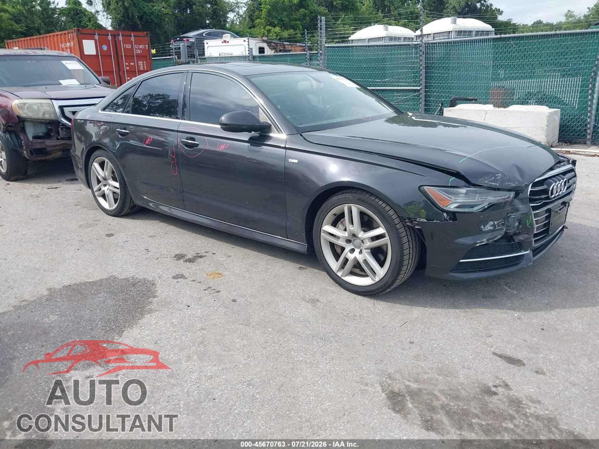 AUDI A6 2016 - WAUGFAFC8GN132051