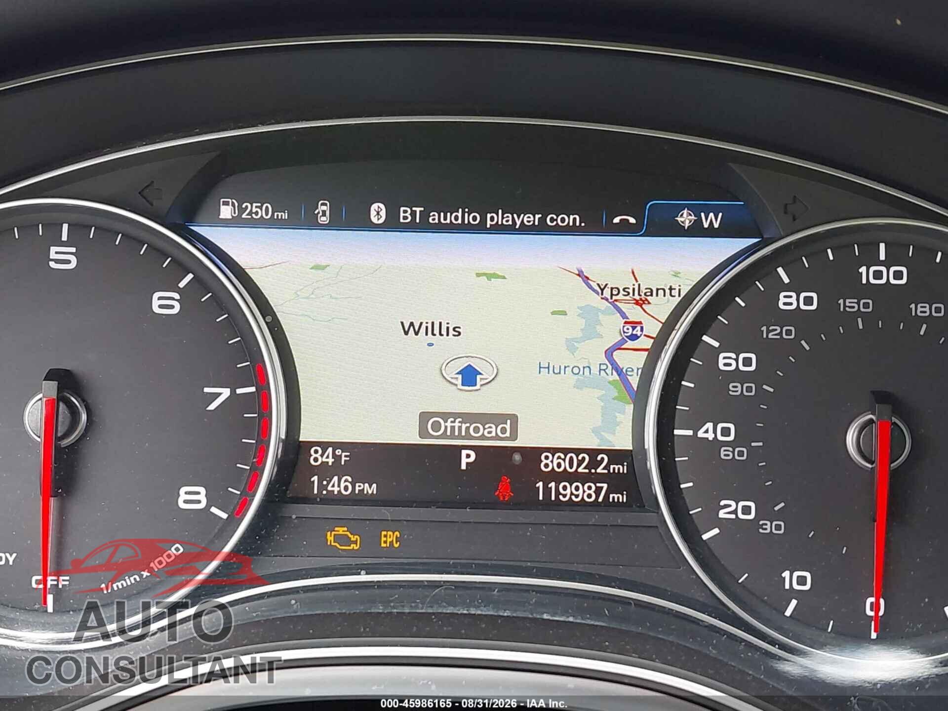 AUDI A6 2017 - WAUC8AFC8HN060603