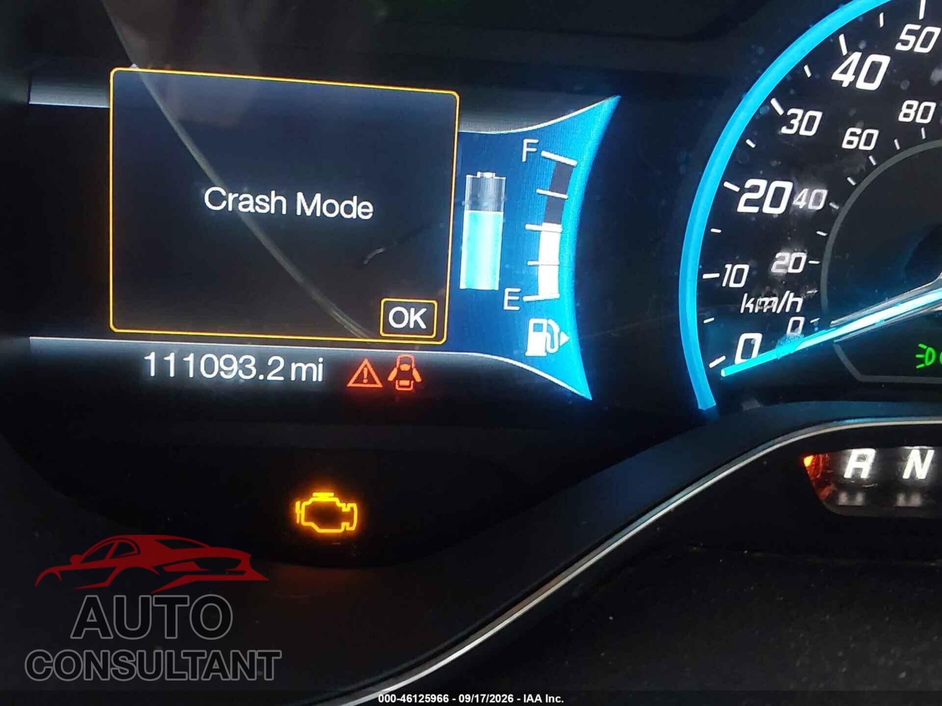 FORD C-MAX ENERGI 2017 - 1FADP5EU7HL116611