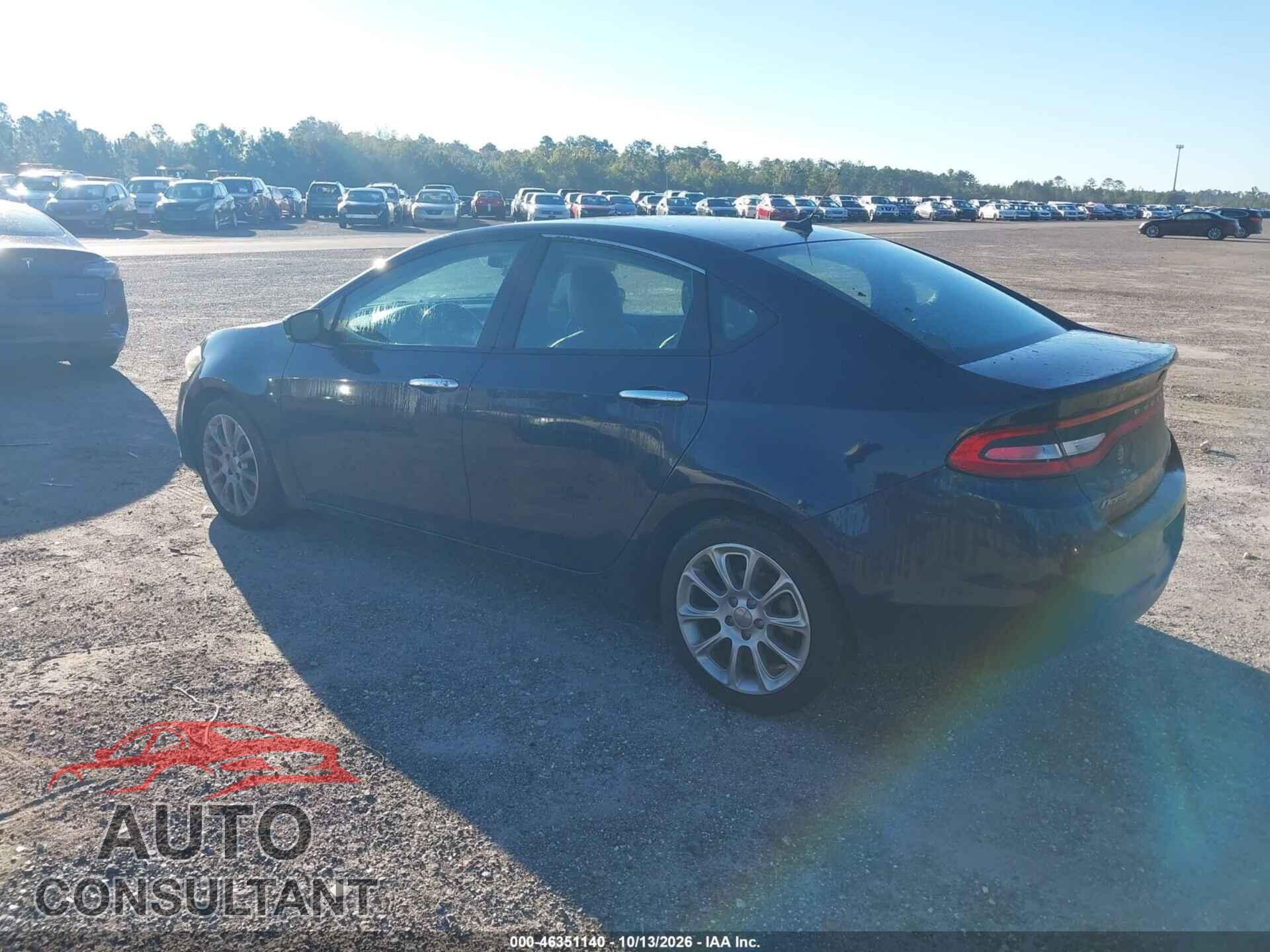 DODGE DART 2015 - 1C3CDFCB7FD407739
