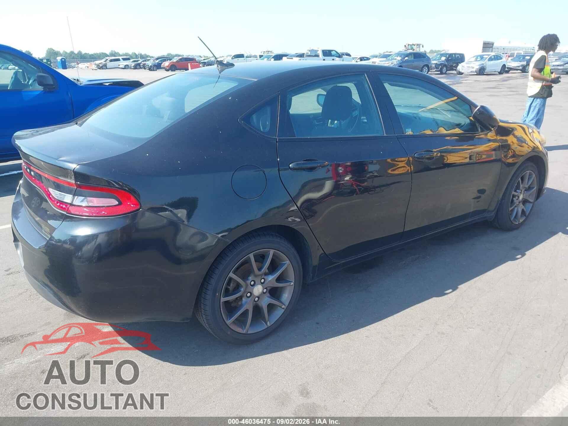 DODGE DART 2016 - 1C3CDFAA7GD564389