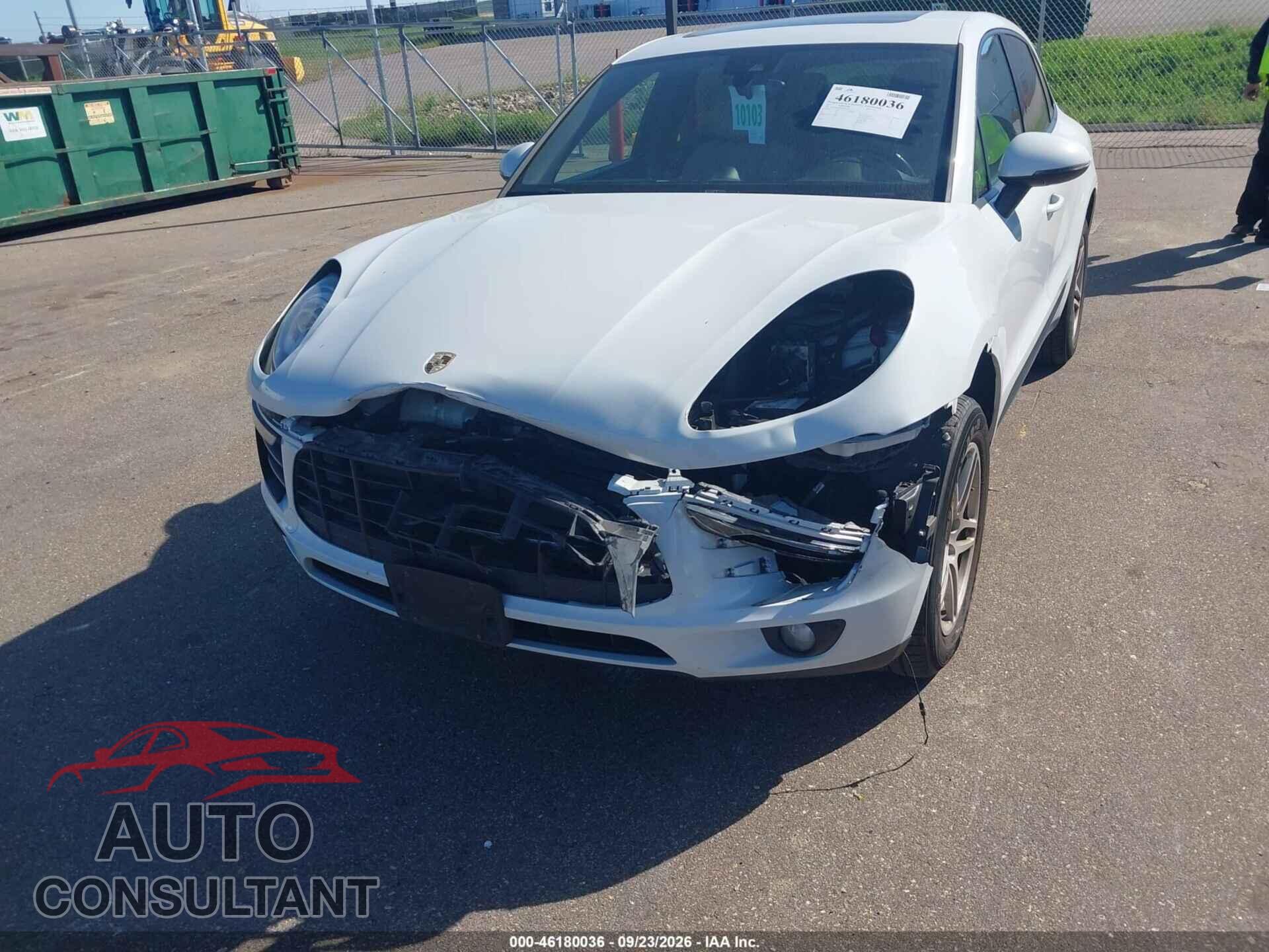 PORSCHE MACAN 2017 - WP1AA2A56HLB81945