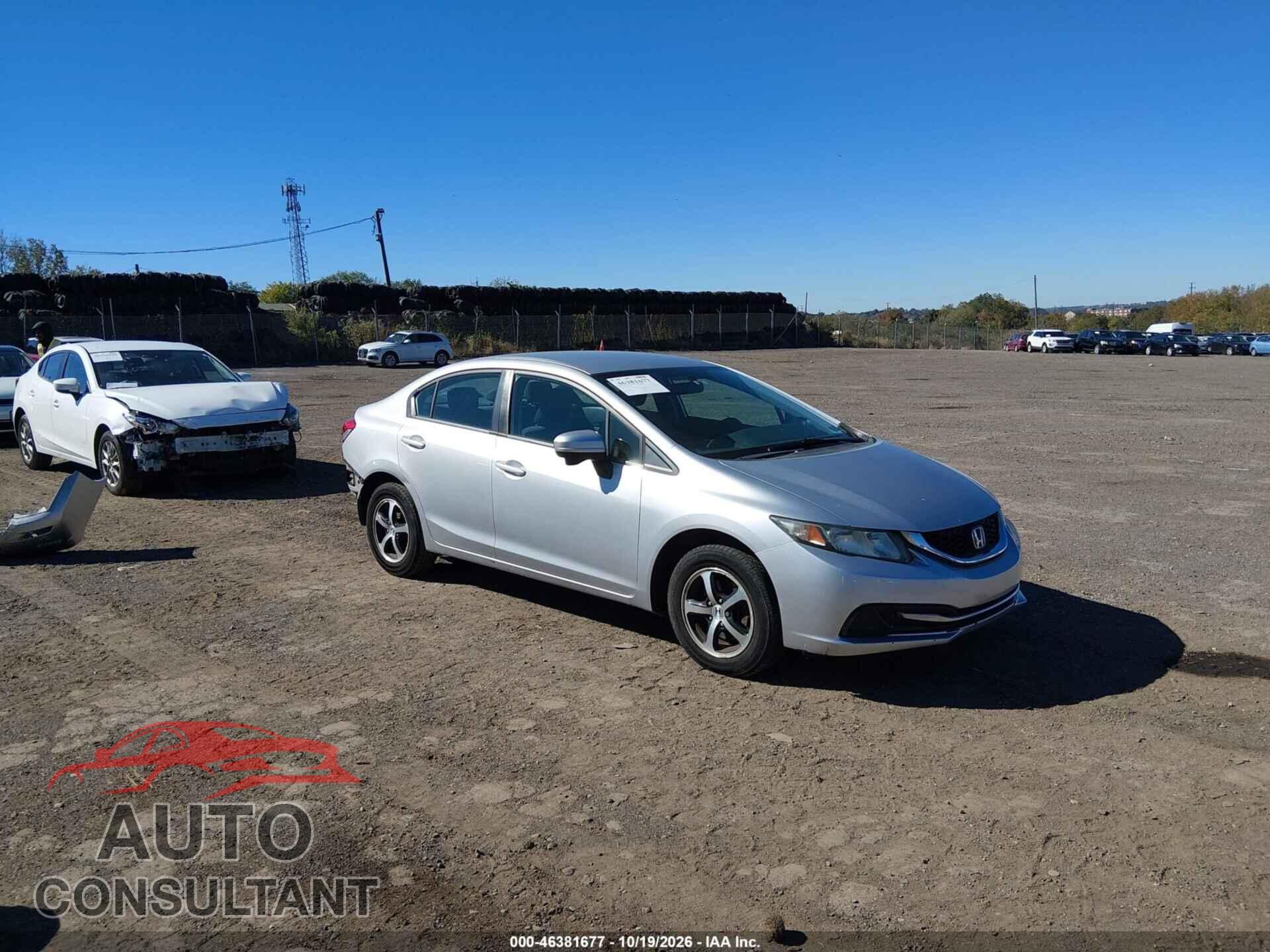 HONDA CIVIC 2015 - 19XFB2F74FE214655