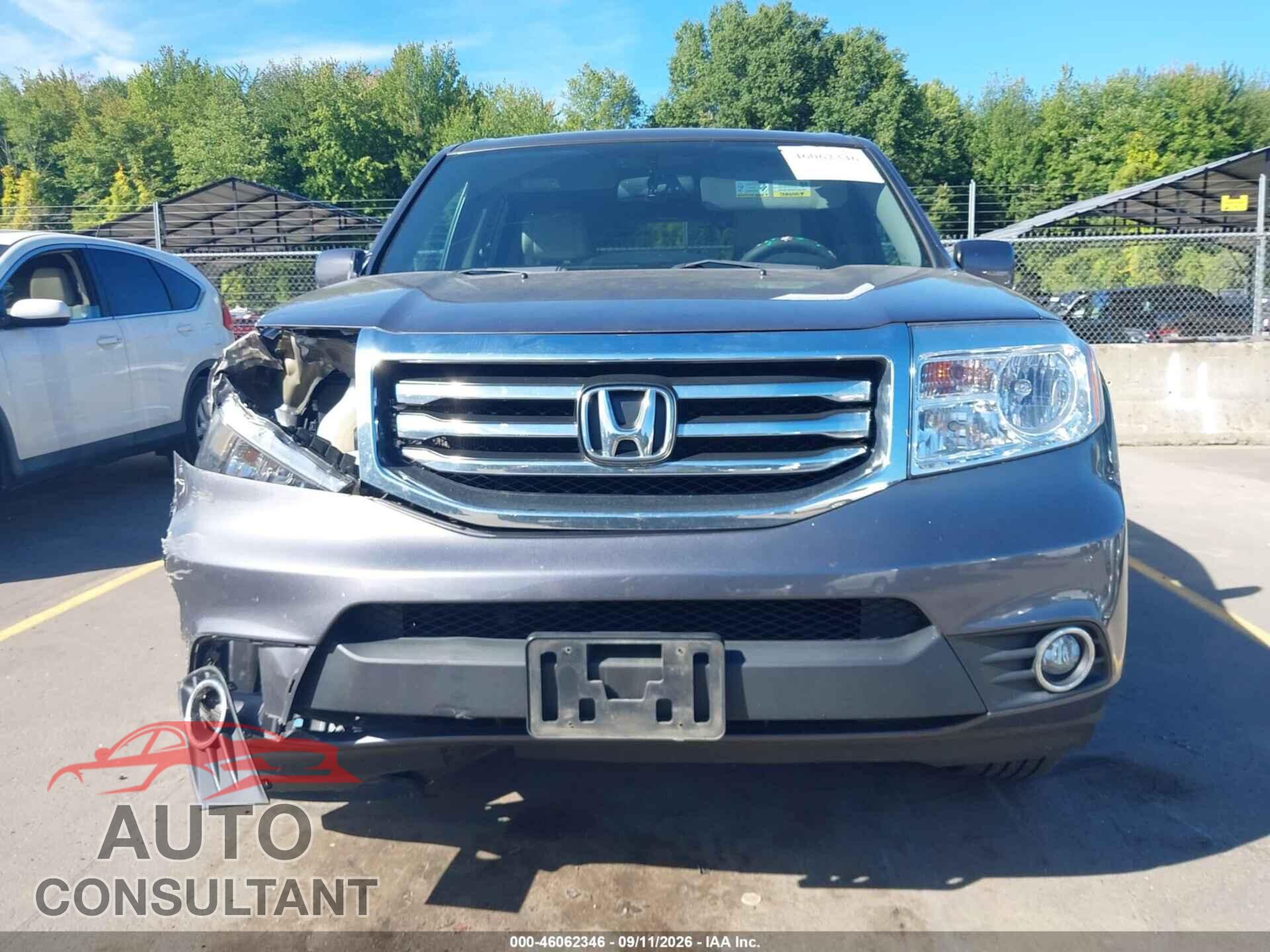HONDA PILOT 2014 - 5FNYF4H57EB006122