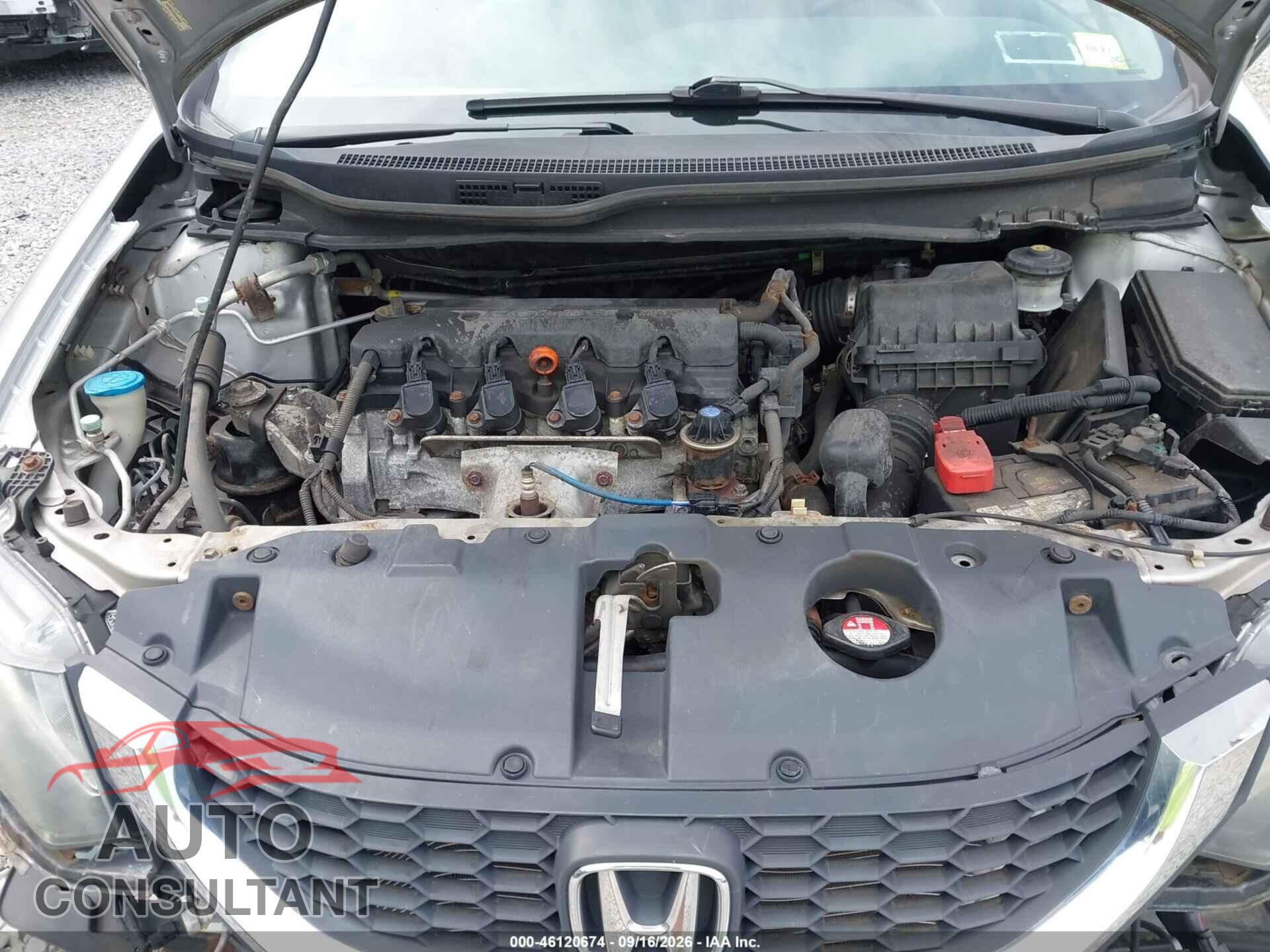 HONDA CIVIC 2013 - 19XFB2F54DE200802