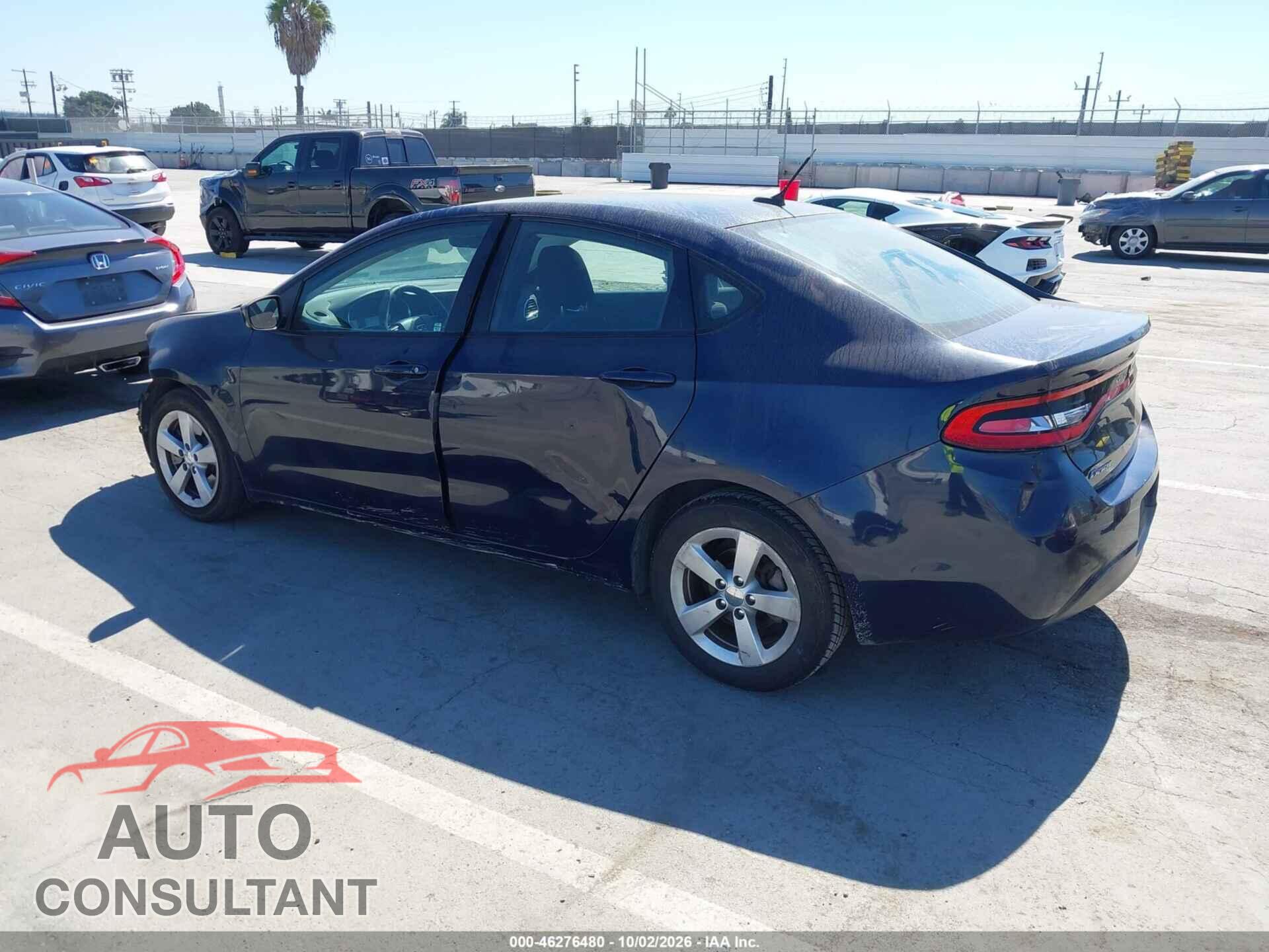 DODGE DART 2015 - 1C3CDFBB2FD187072