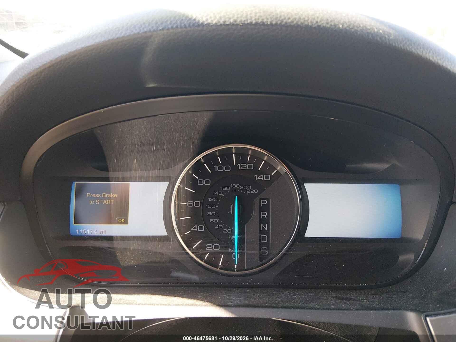 FORD EDGE 2013 - 2FMDK4AK9DBE31780