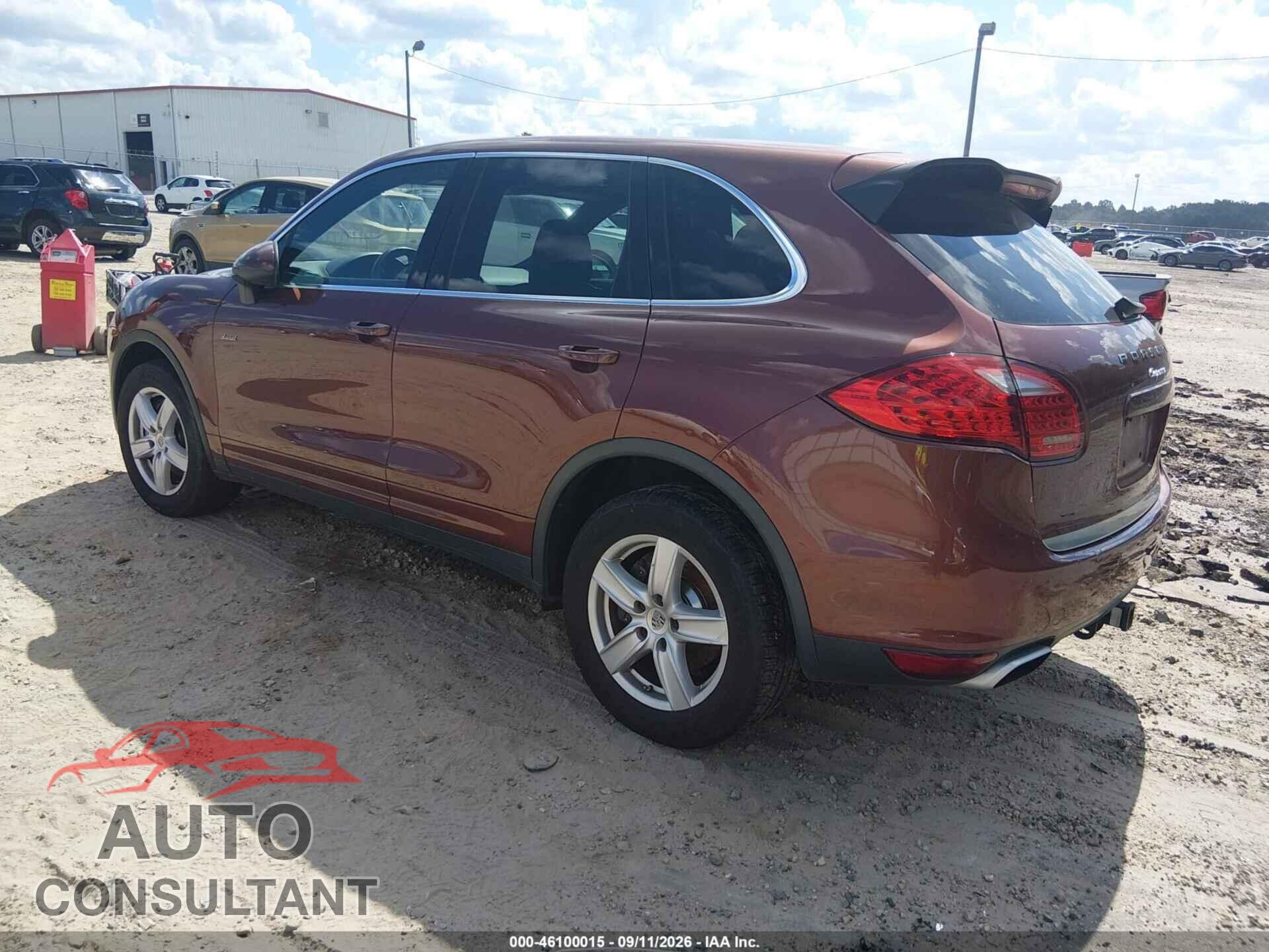PORSCHE CAYENNE 2013 - WP1AF2A23DLA36573