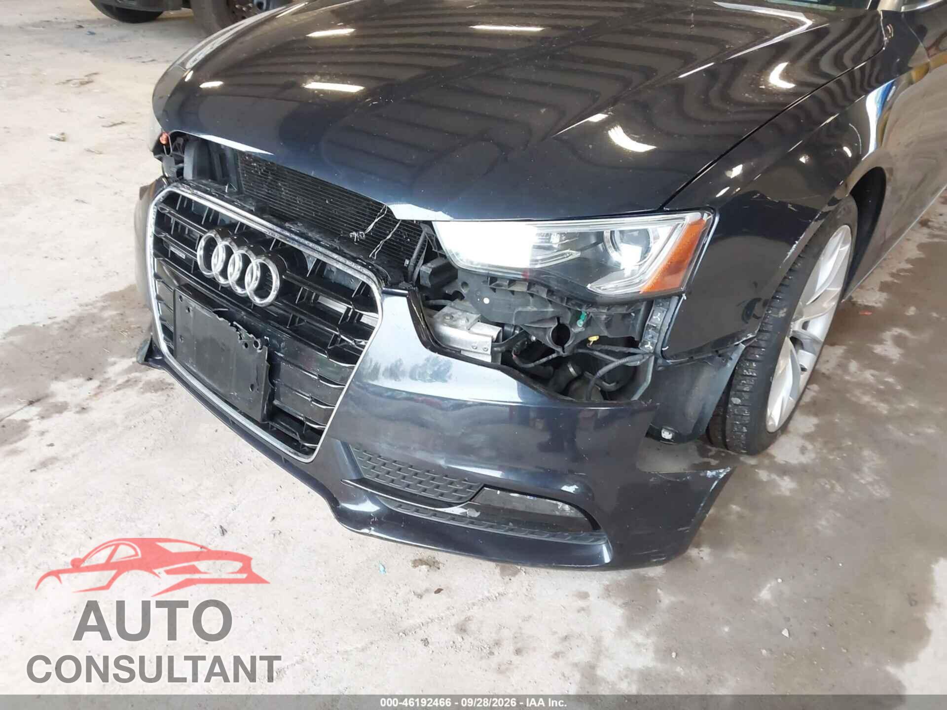 AUDI A5 2013 - WAULFAFH3DN001258