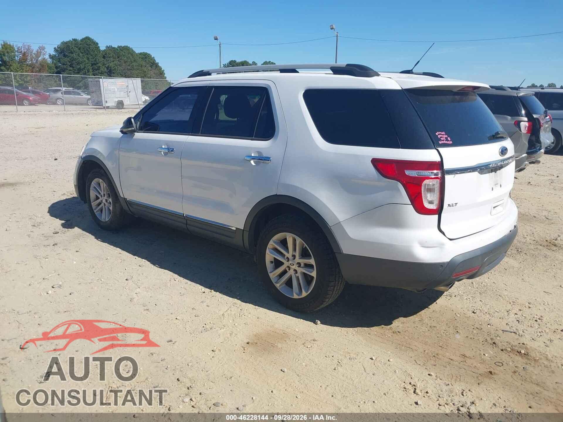 FORD EXPLORER 2013 - 1FM5K7D83DGA40252