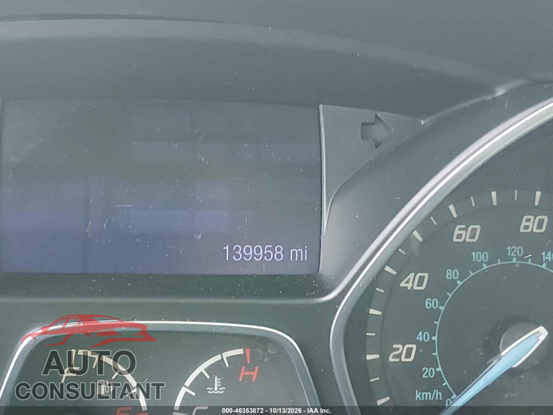 FORD FOCUS 2013 - 1FADP3F29DL106934