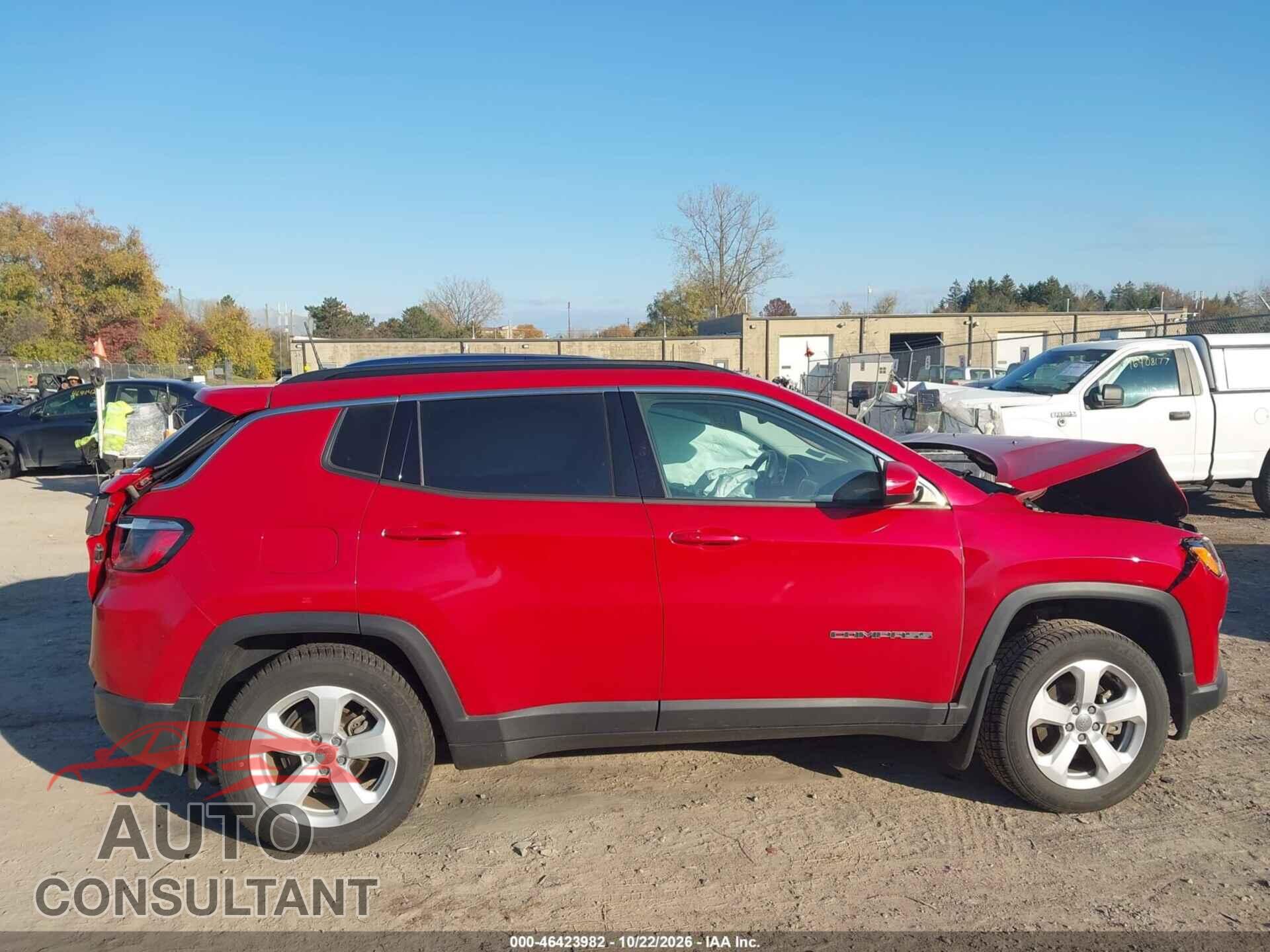 JEEP NEW COMPASS 2017 - 3C4NJDBB4HT628666