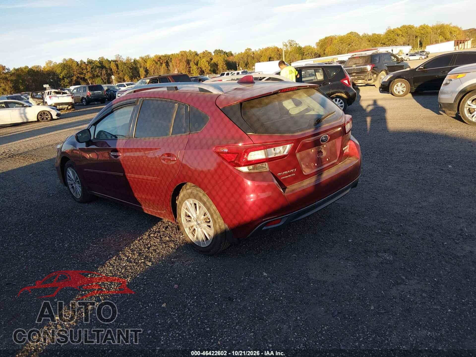 SUBARU IMPREZA 2017 - 4S3GTAB66H3707286