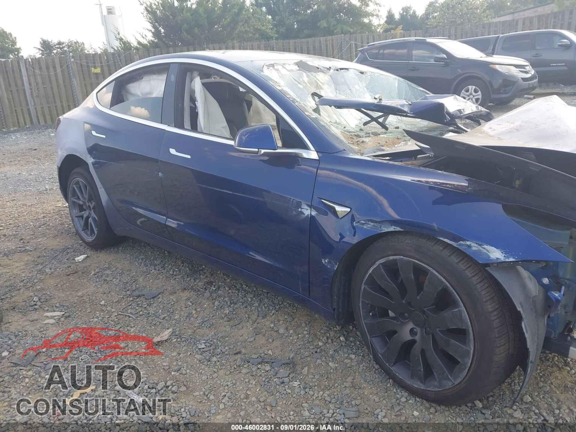 TESLA MODEL 3 2019 - 5YJ3E1EA5KF401053