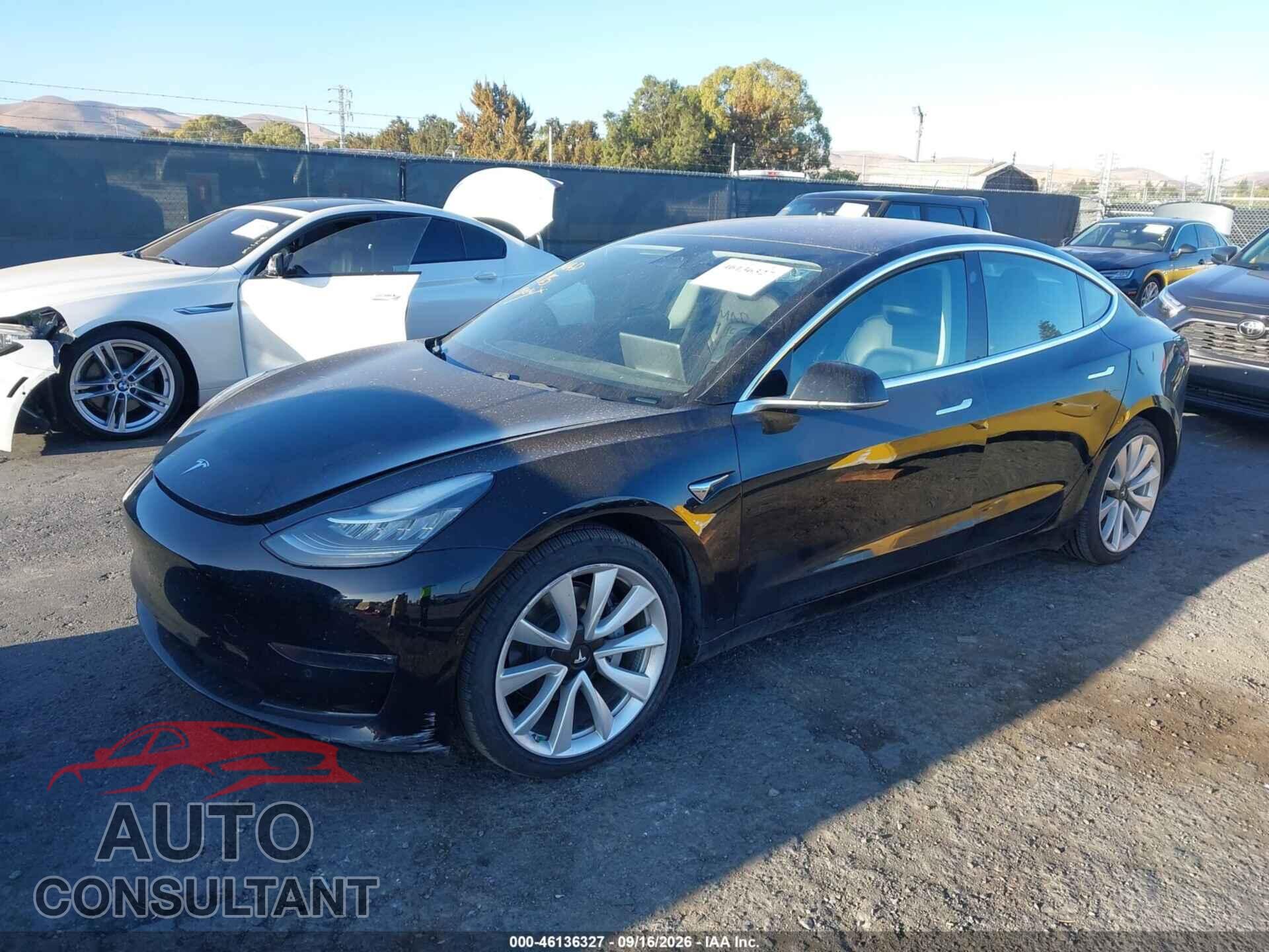 TESLA MODEL 3 2018 - 5YJ3E1EA5JF037036