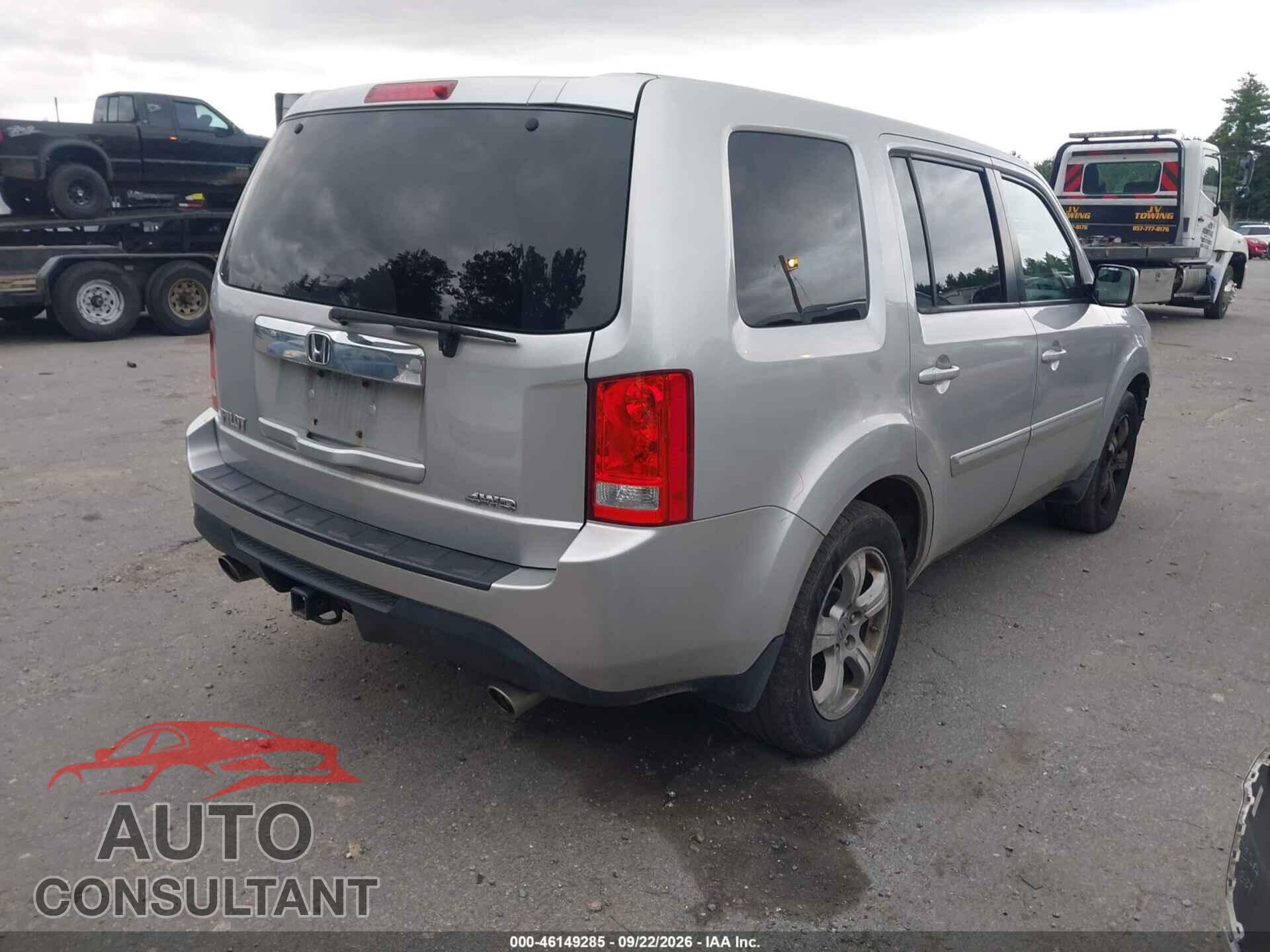 HONDA PILOT 2012 - 5FNYF4H55CB042128