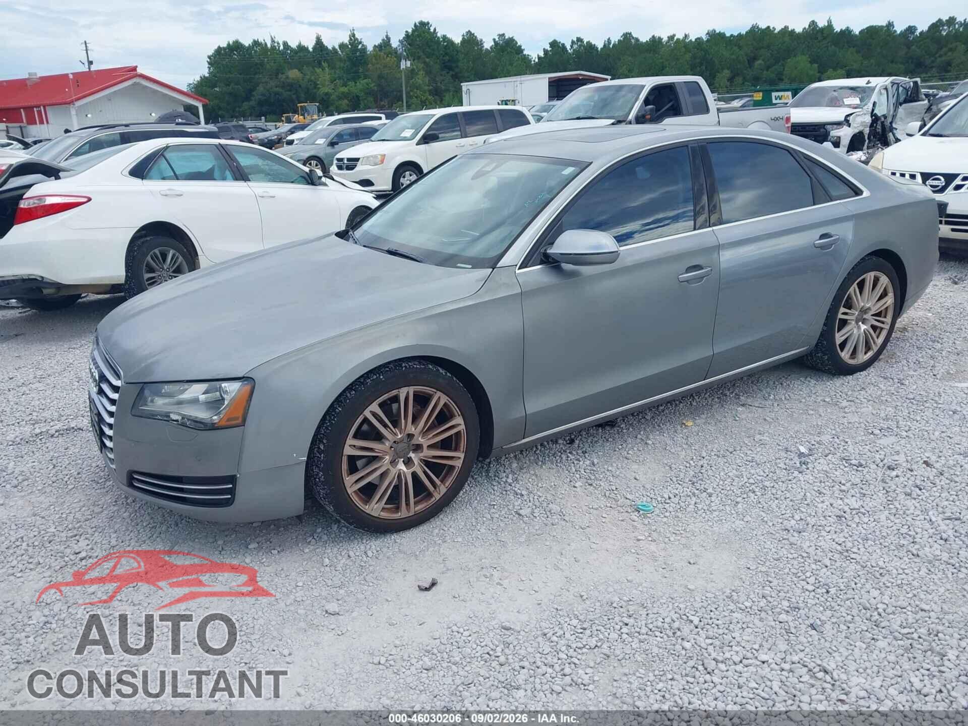 AUDI A8 2013 - WAUAGAFD3DN013640