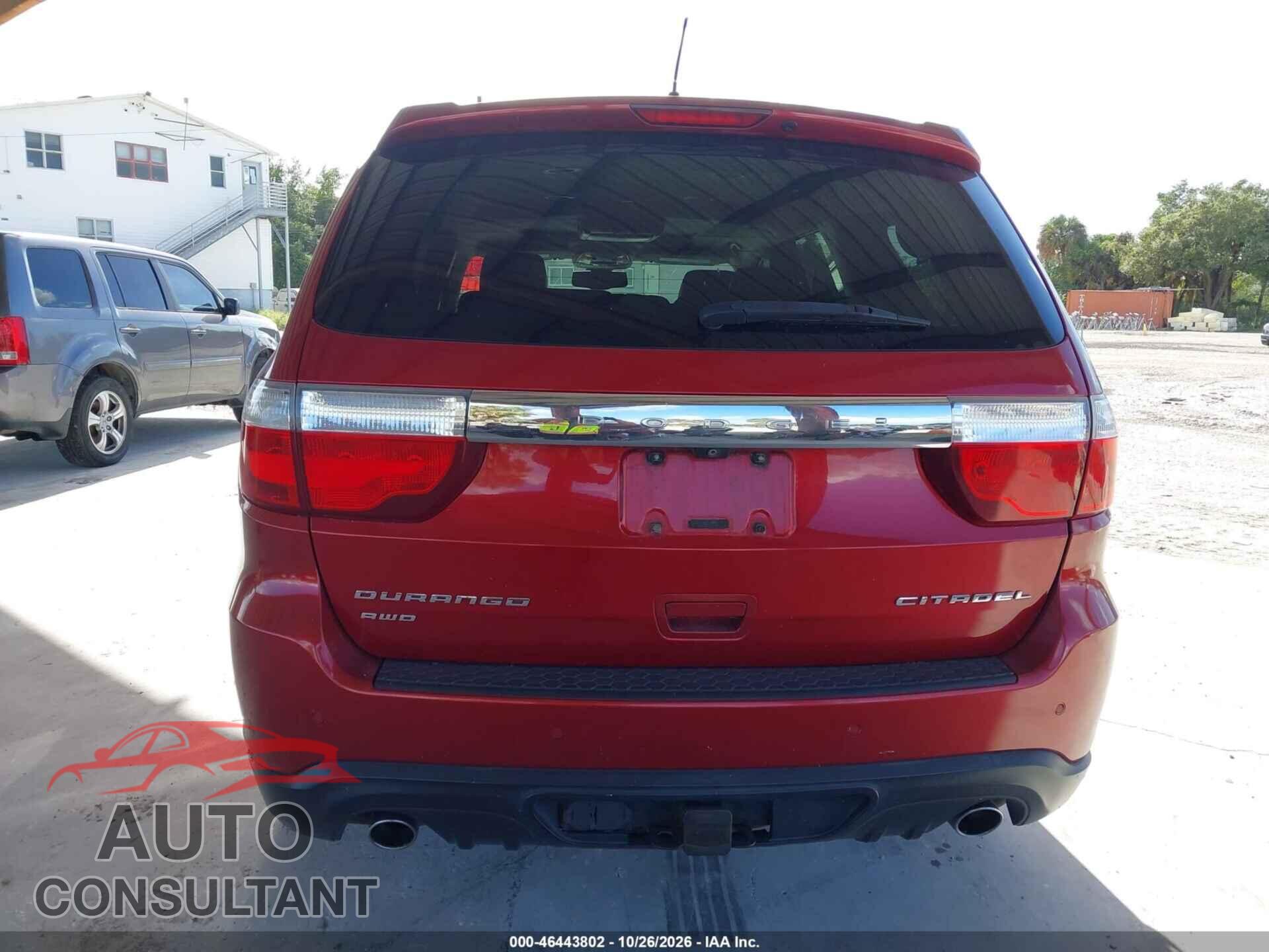 DODGE DURANGO 2011 - 1D4SE5GT2BC689017