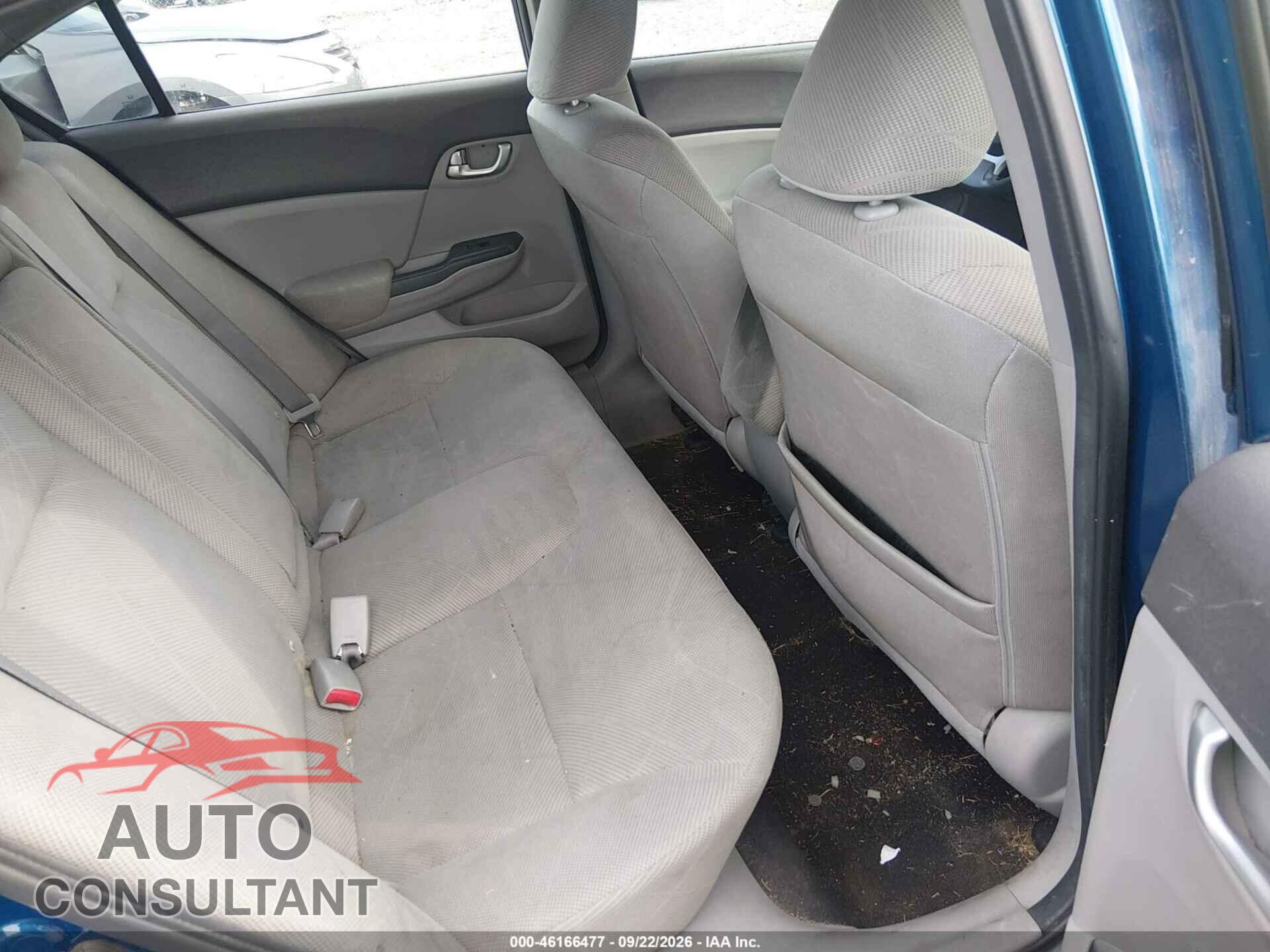 HONDA CIVIC 2012 - 2HGFB2F88CH502219
