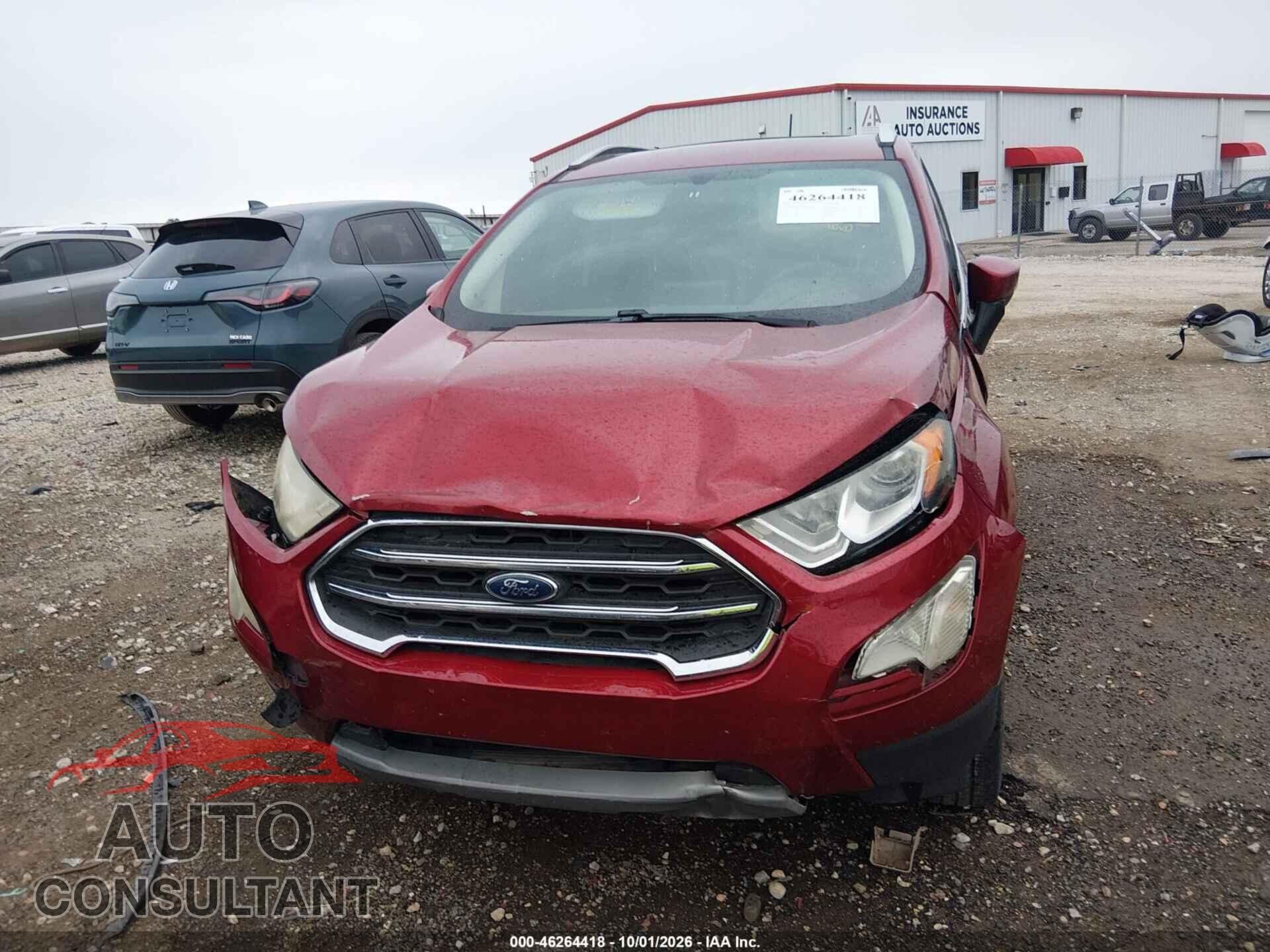 FORD ECOSPORT 2020 - MAJ6S3KL6LC377146