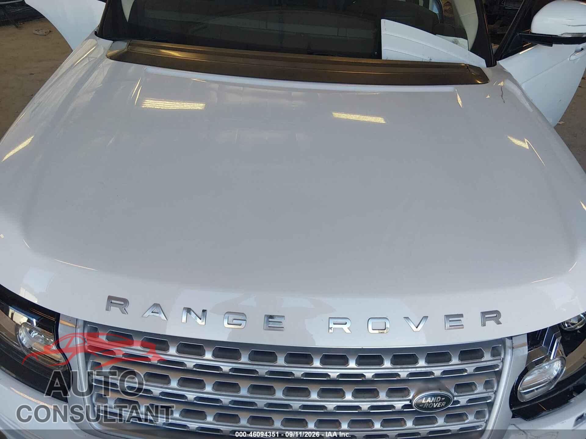 LAND ROVER RANGE ROVER 2016 - SALGS2KF4GA245709