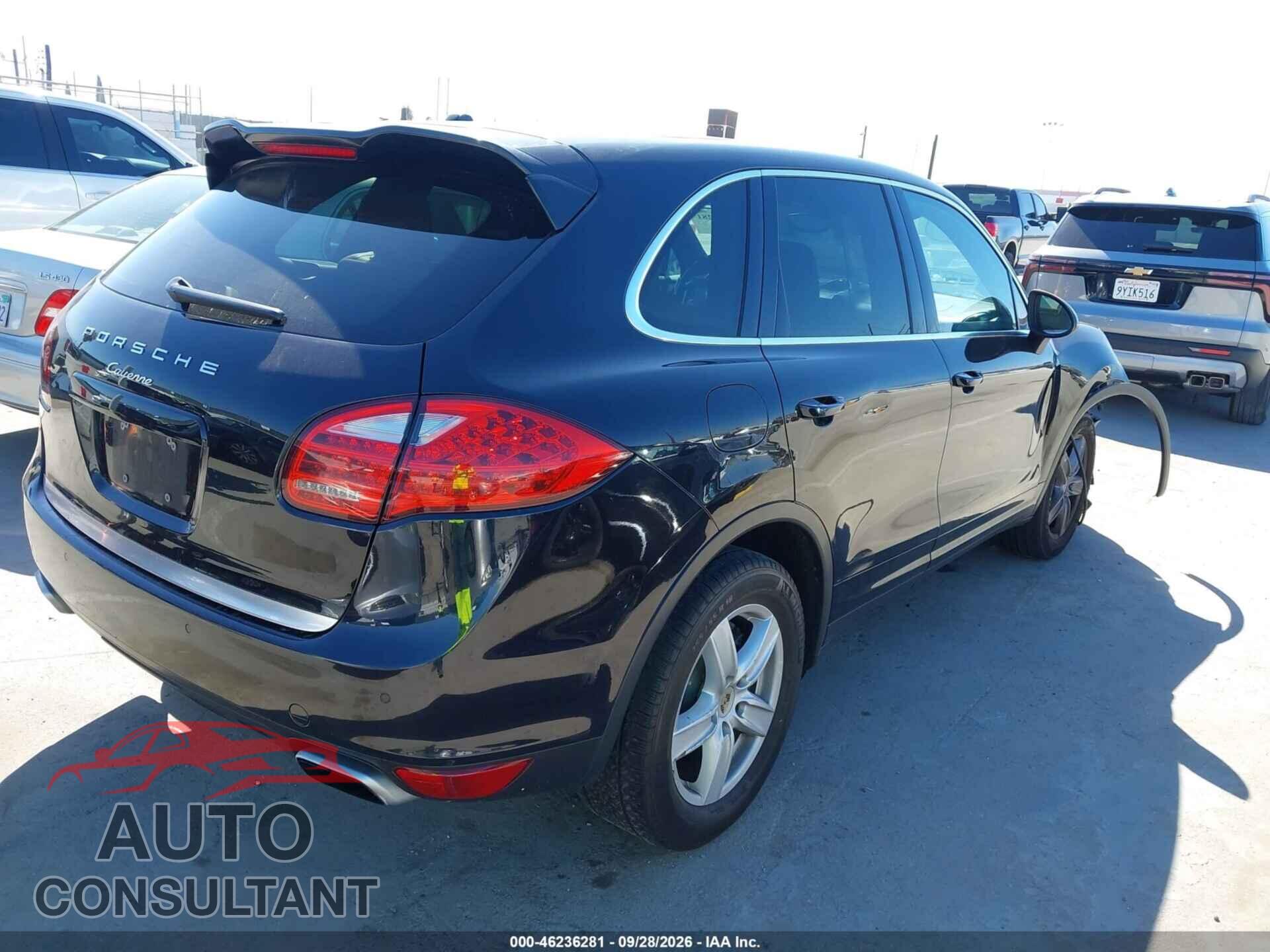 PORSCHE CAYENNE 2012 - WP1AA2A21CLA08994