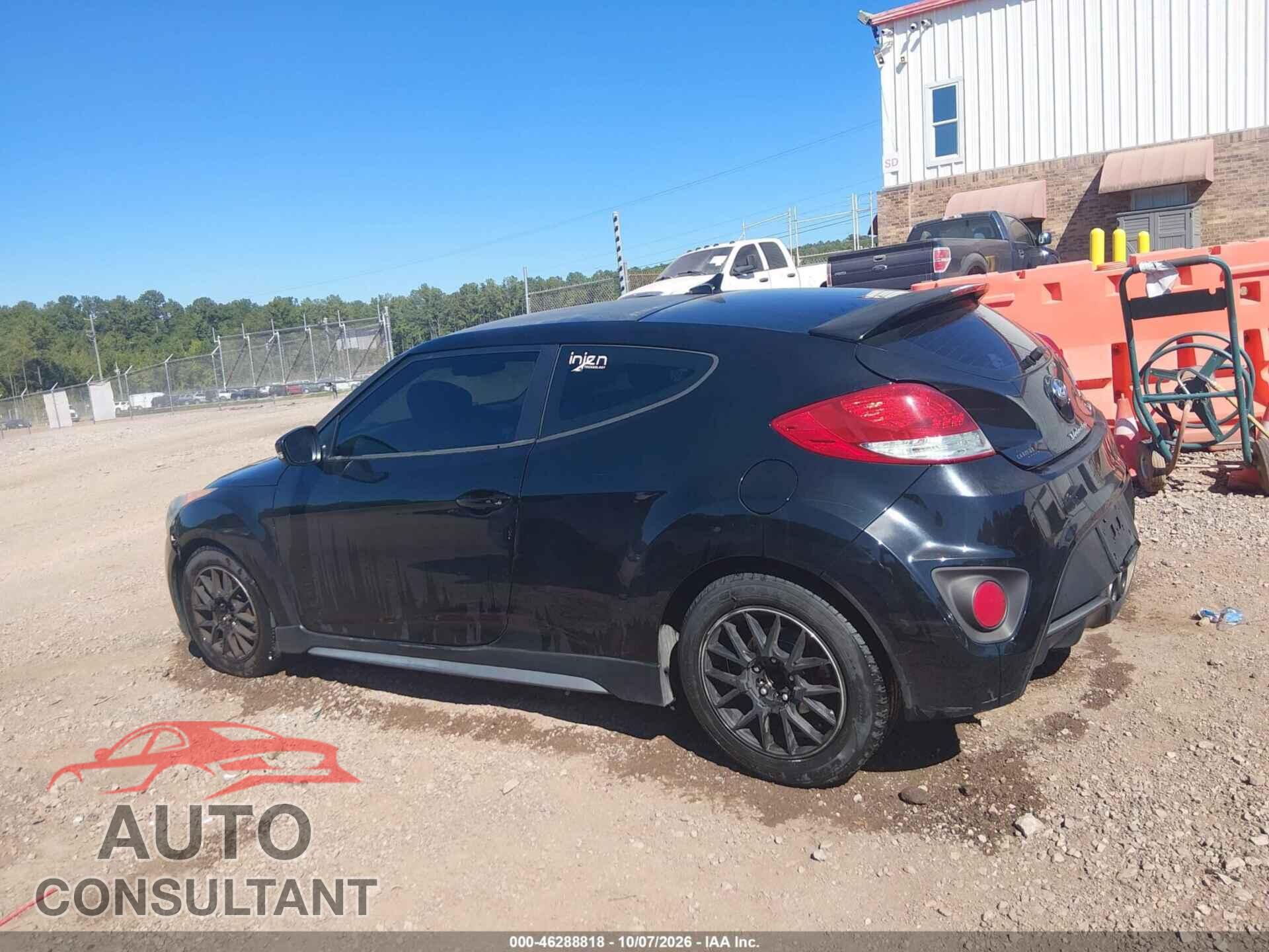 HYUNDAI VELOSTER 2013 - KMHTC6AE6DU177549