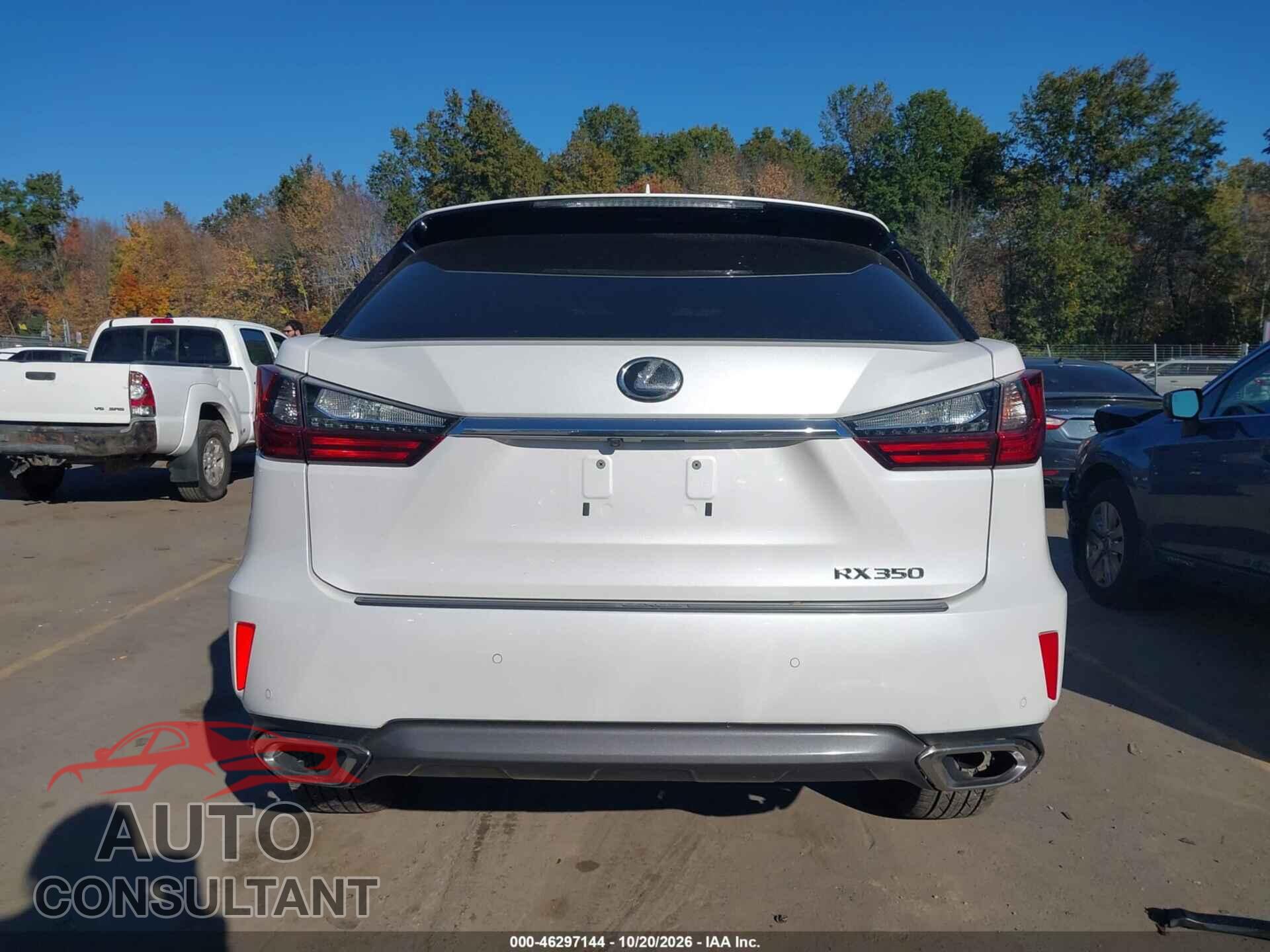 LEXUS RX 350 2017 - 2T2BZMCA5HC128239