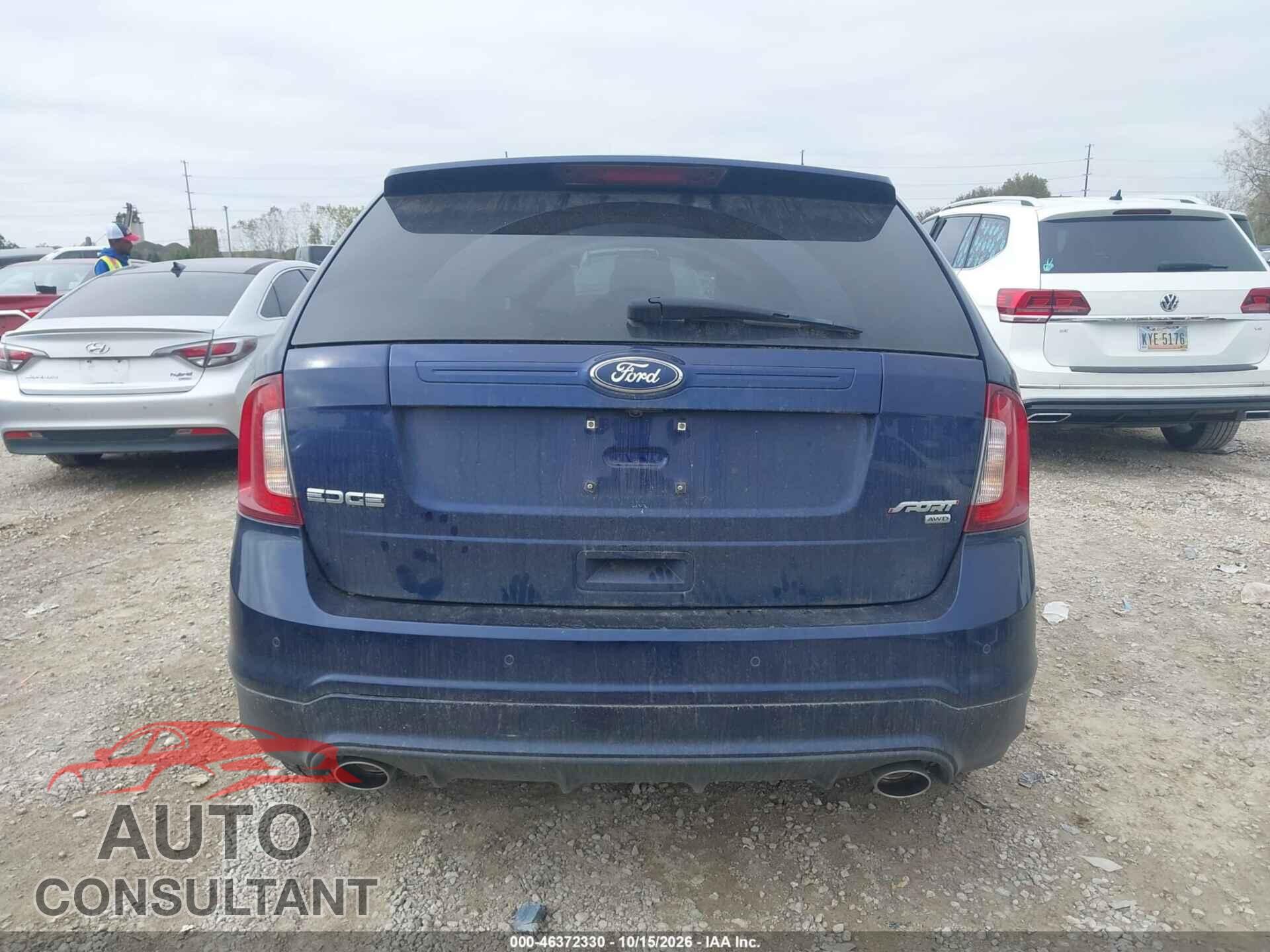 FORD EDGE 2011 - 2FMDK4AK5BBA80346