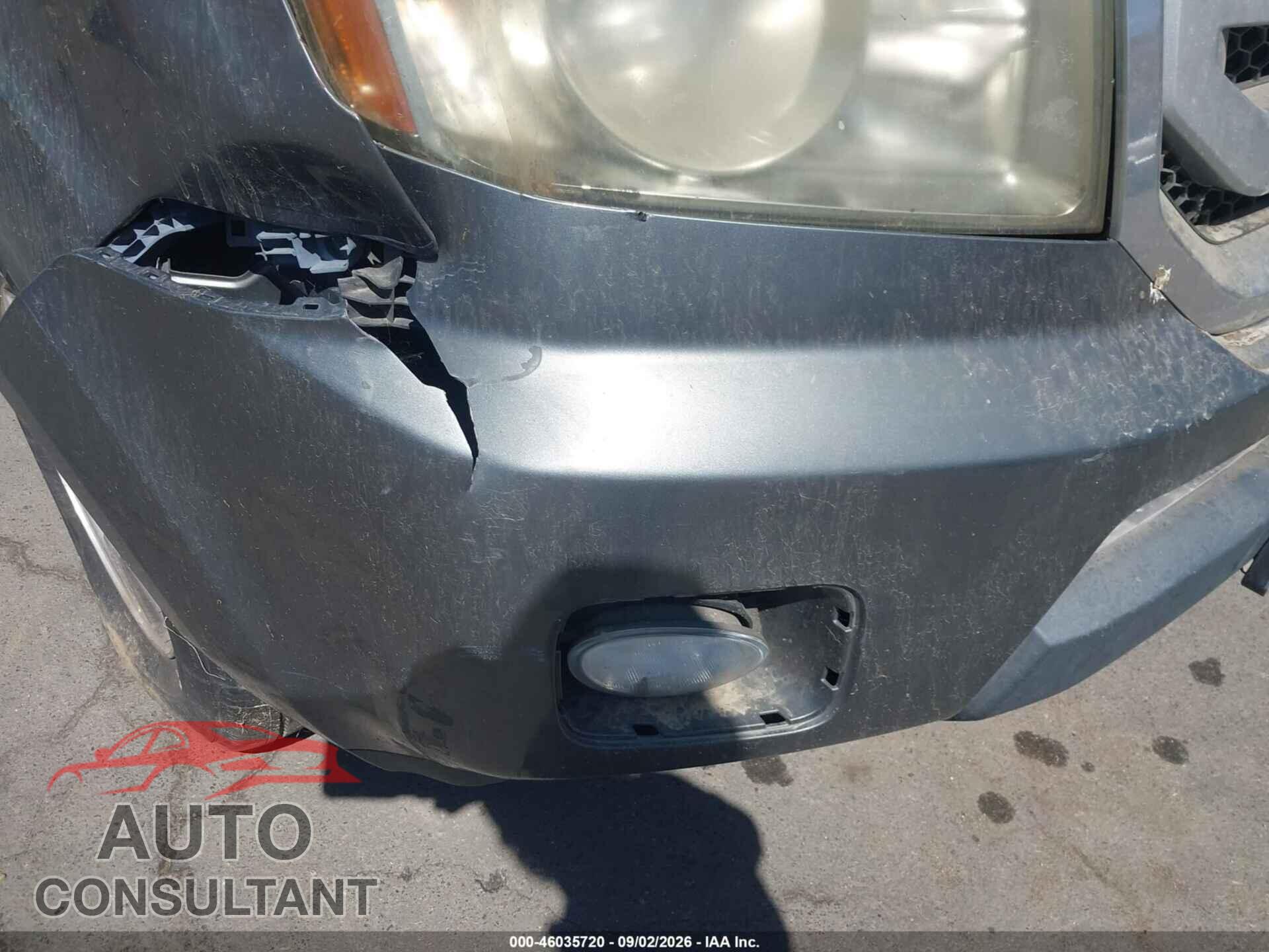 HONDA PILOT 2011 - 5FNYF3H57BB009091