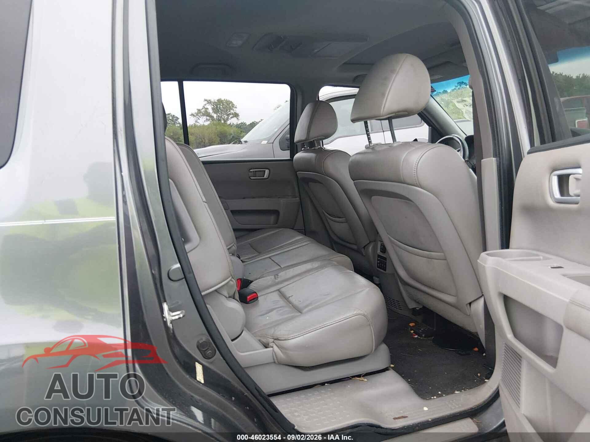 HONDA PILOT 2012 - 5FNYF4H63CB084502