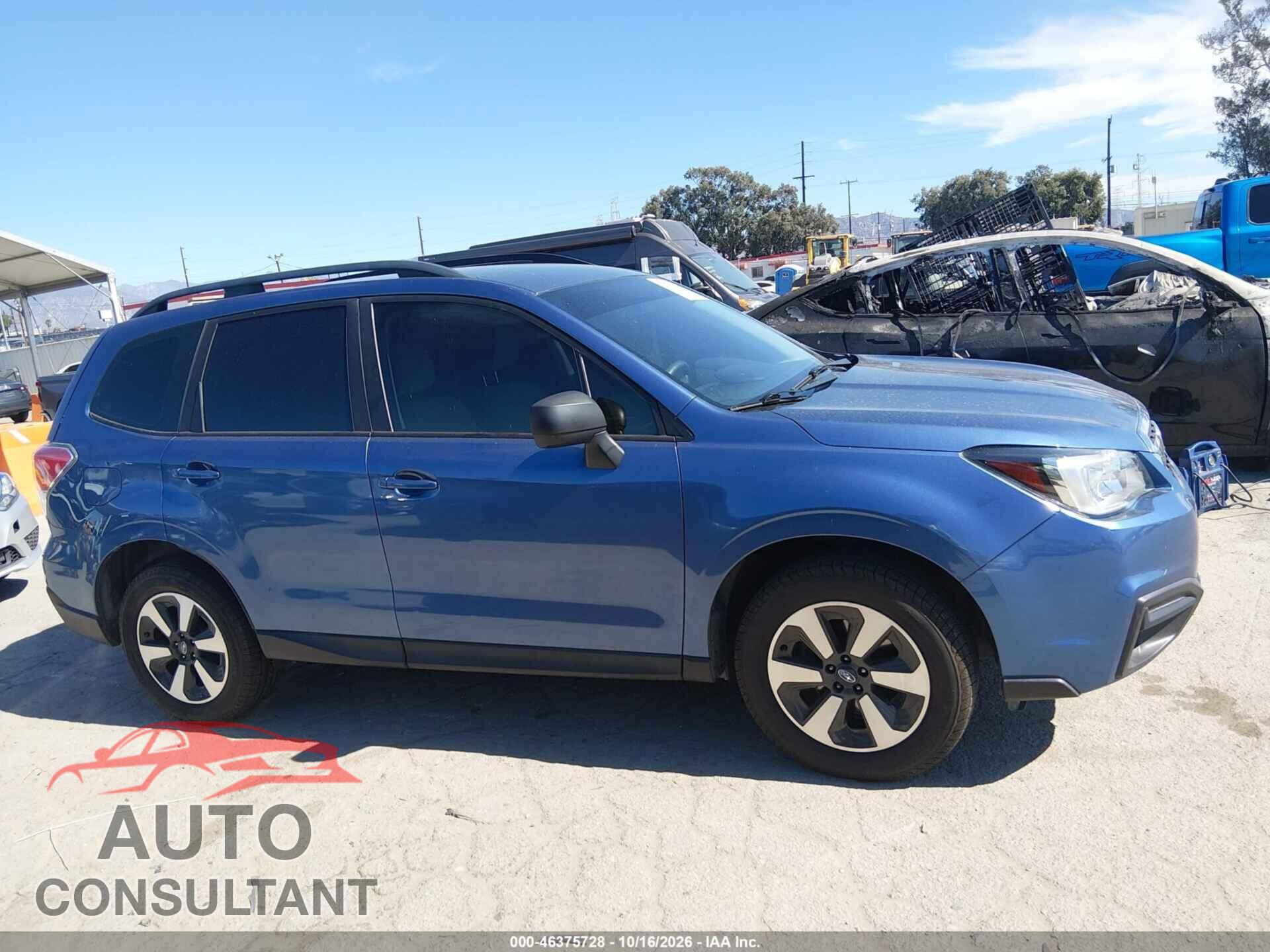 SUBARU FORESTER 2017 - JF2SJABC8HH466406