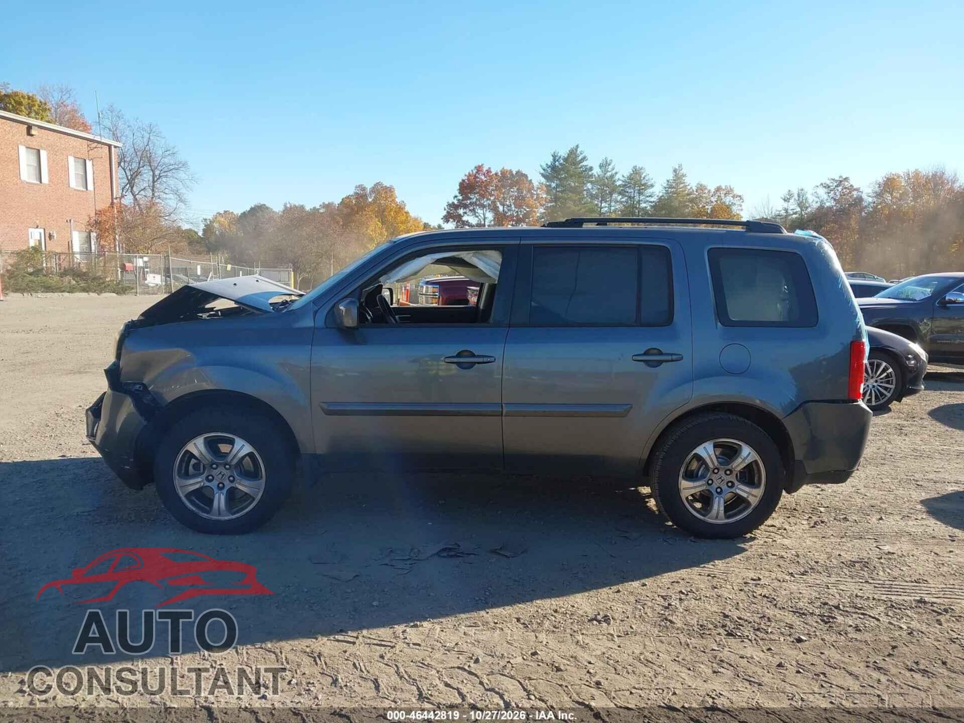 HONDA PILOT 2013 - 5FNYF4H59DB071259