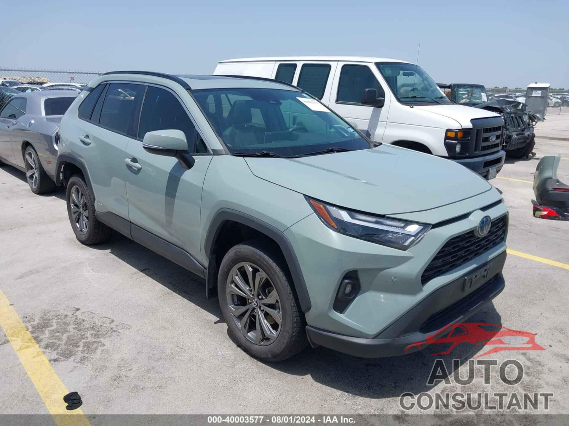 TOYOTA RAV4 HYBRID 2022 - 4T3B6RFV3NU086809