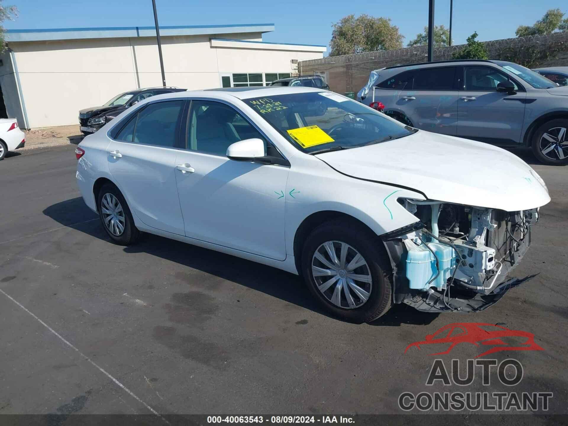 TOYOTA CAMRY 2017 - 4T1BF1FKXHU651688