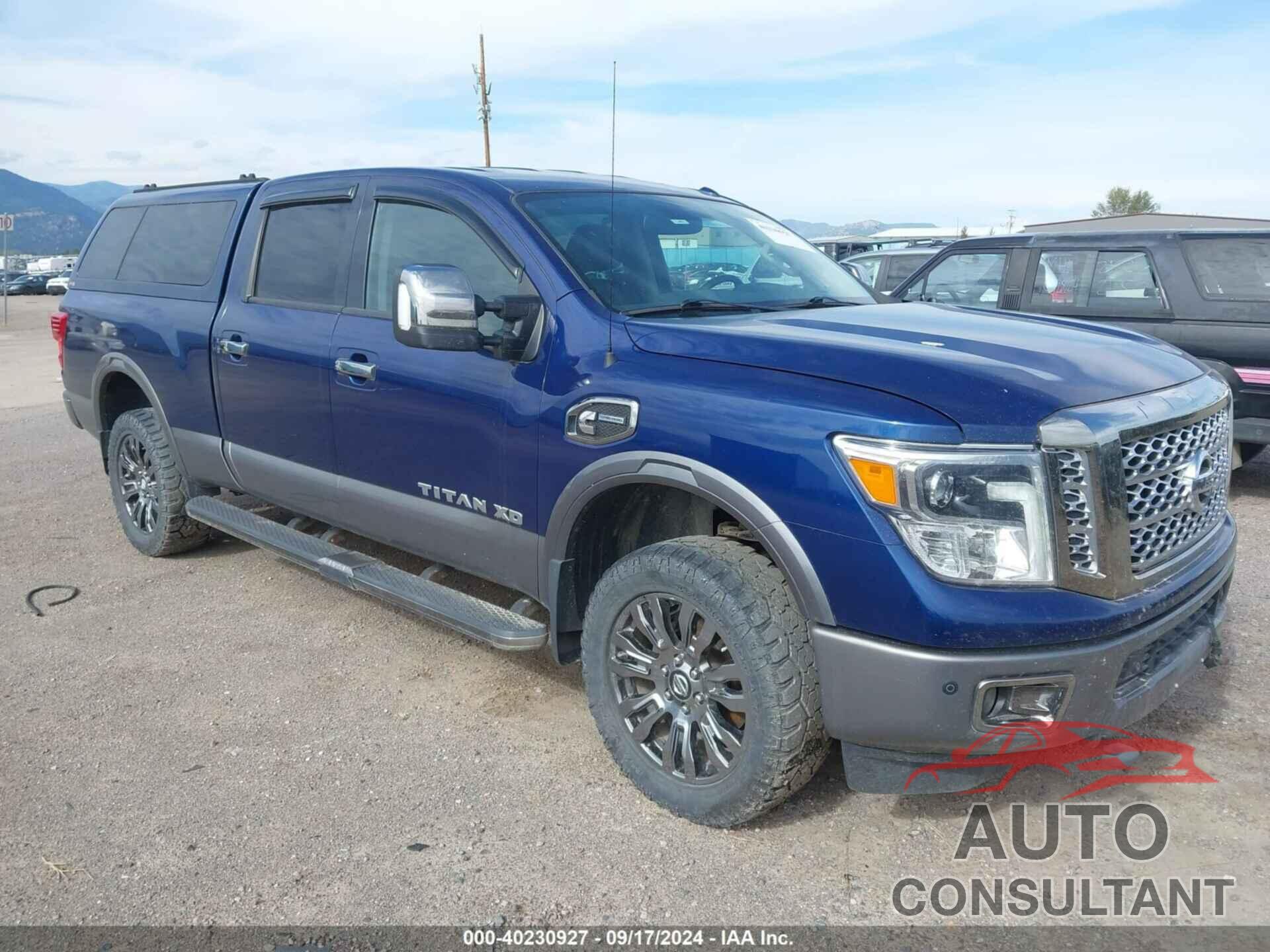 NISSAN TITAN XD 2017 - 1N6BA1F4XHN567365