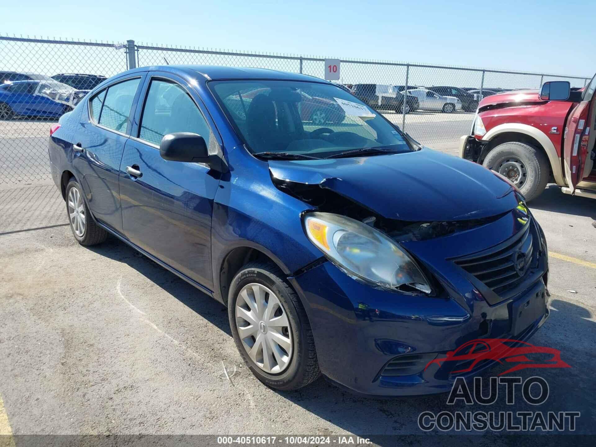 NISSAN VERSA 2014 - 3N1CN7AP8EL824456