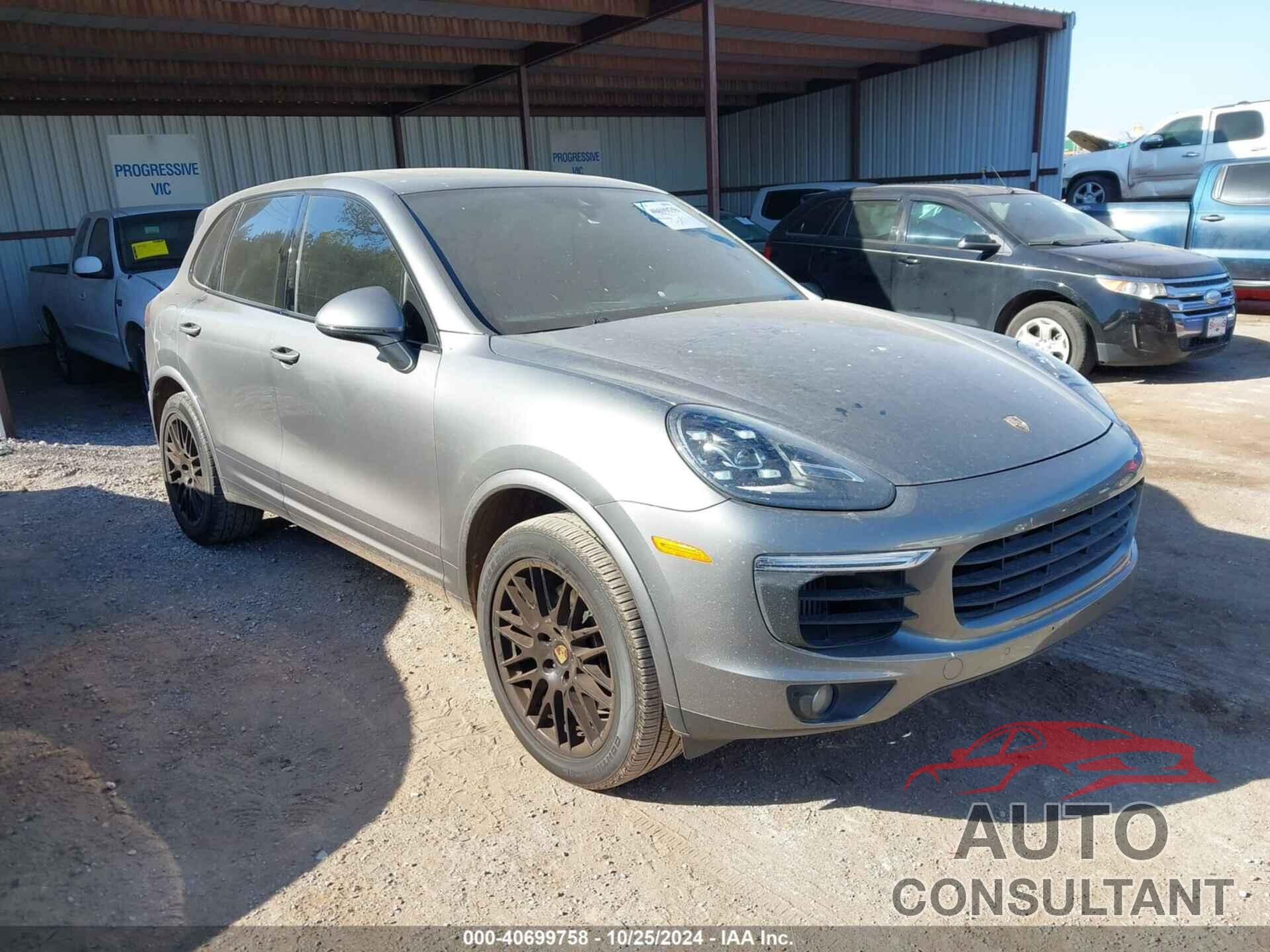 PORSCHE CAYENNE 2015 - WP1AF2A27FLA37941