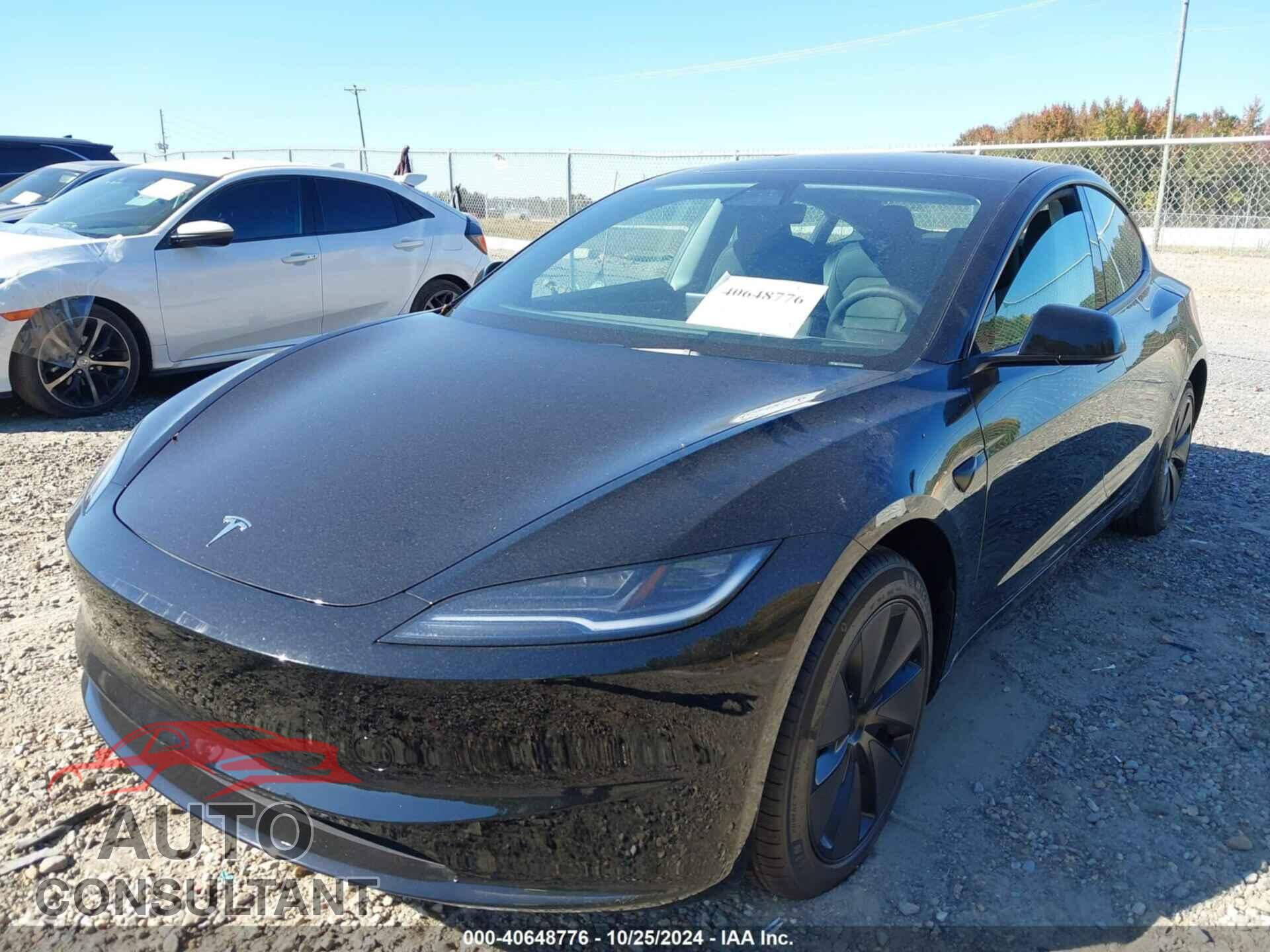 TESLA MODEL 3 2024 - 5YJ3E1EB4RF807974